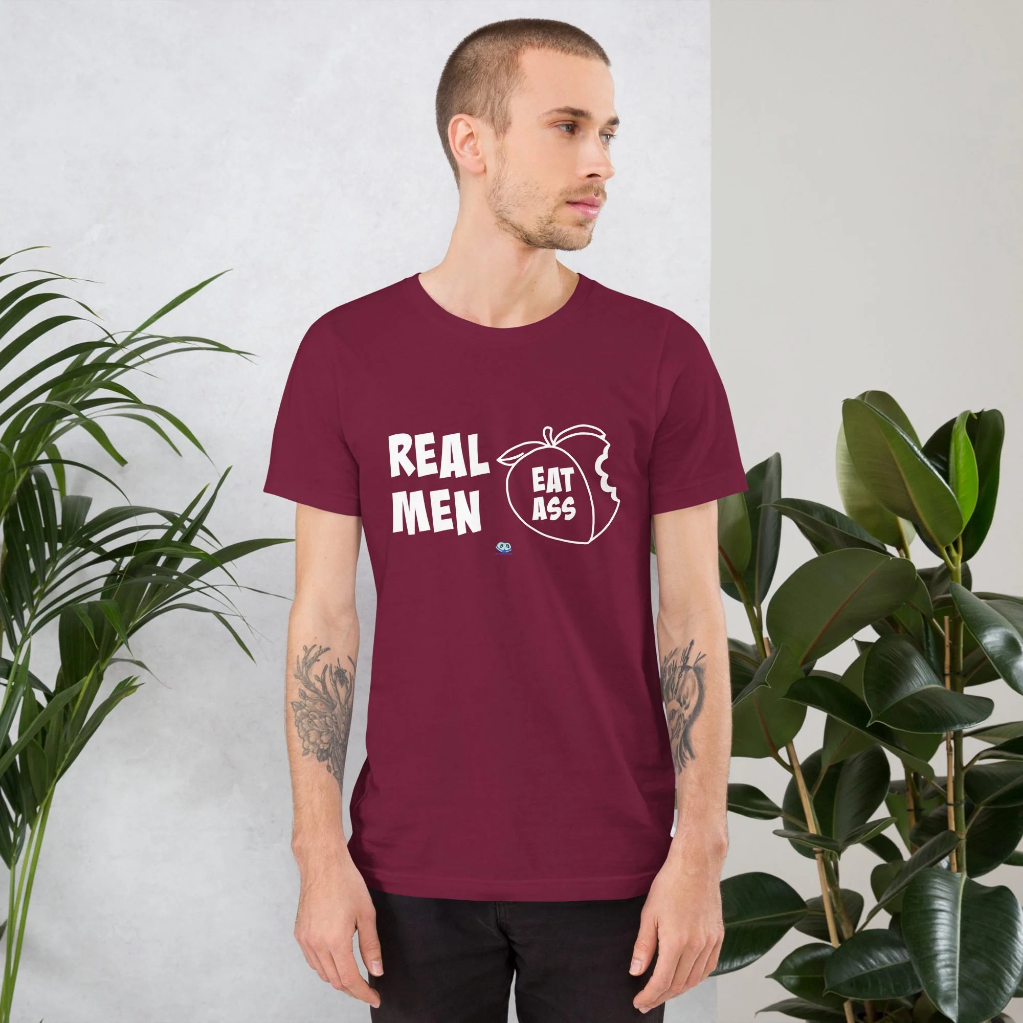 Short Sleeve Tee - Real Men Eat Ass