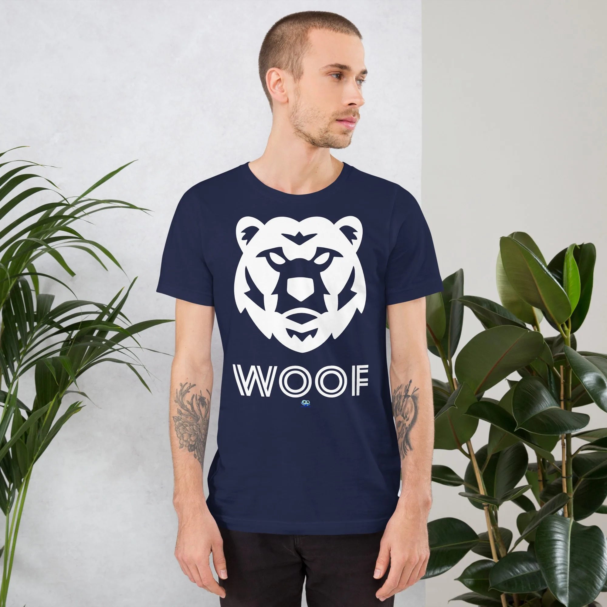 Short Sleeve Tee - Woof Geo-Bear