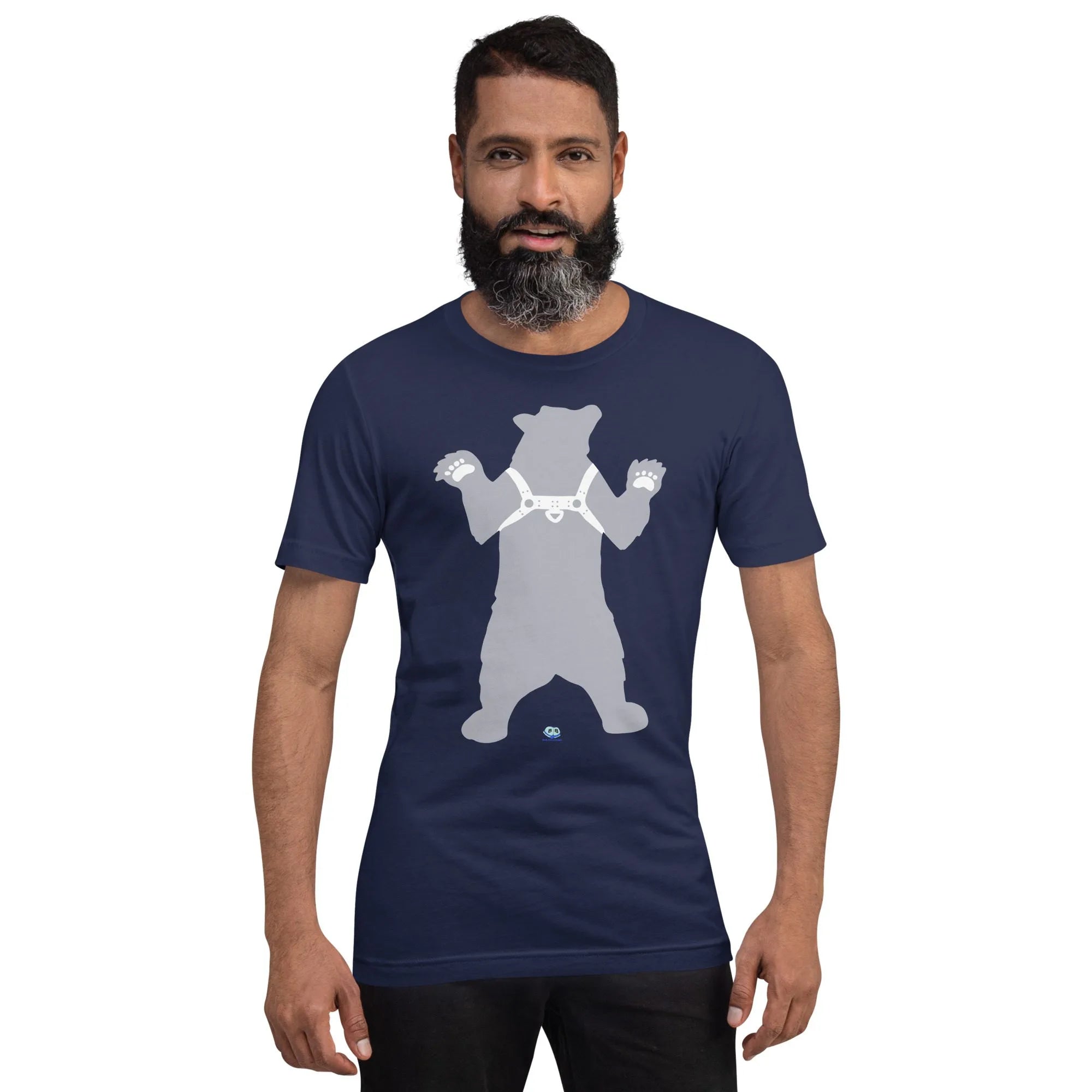 Short Sleeve Tee - Bear in Harness / Leather Bear