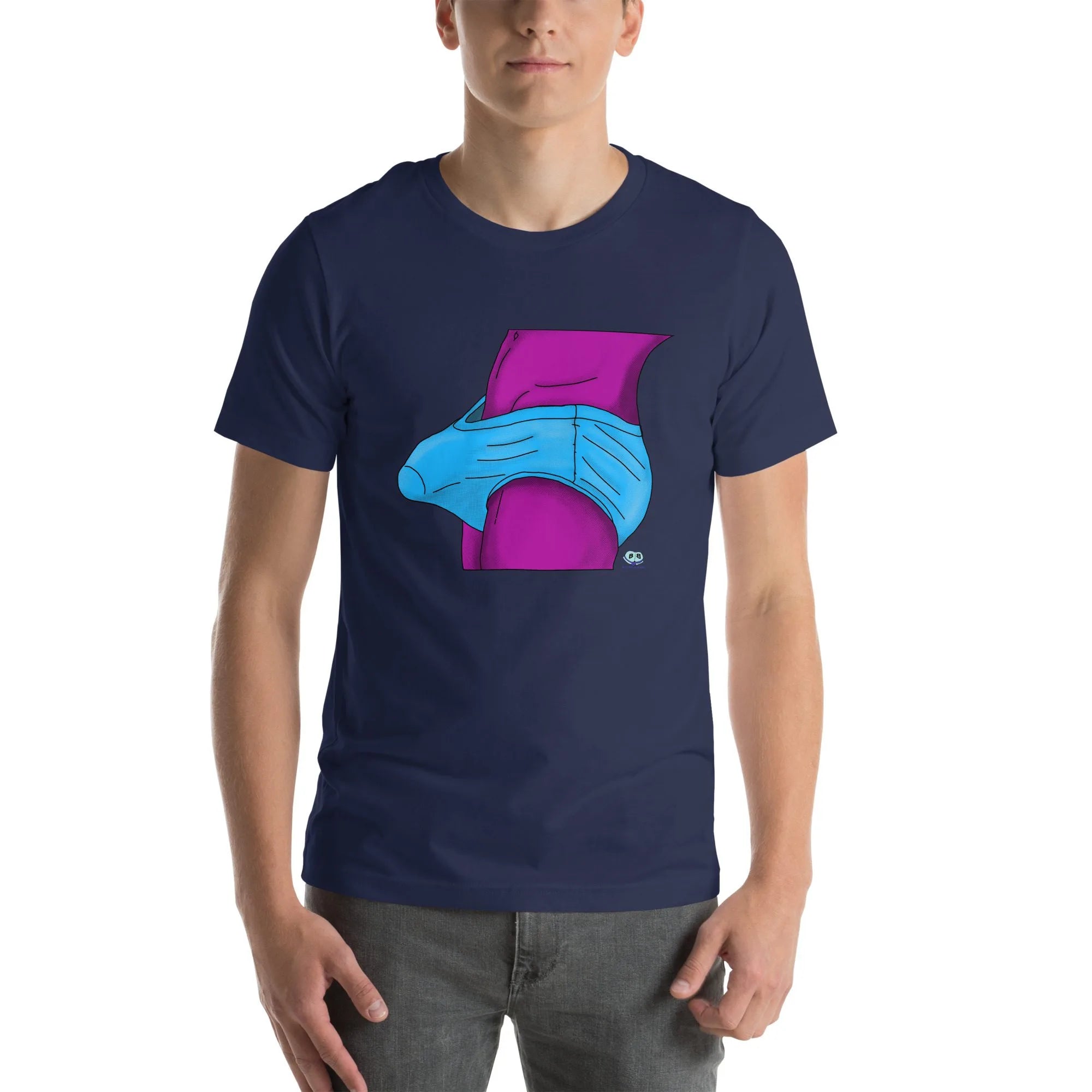 Short Sleeve Tee - Tight Fit Pop Art