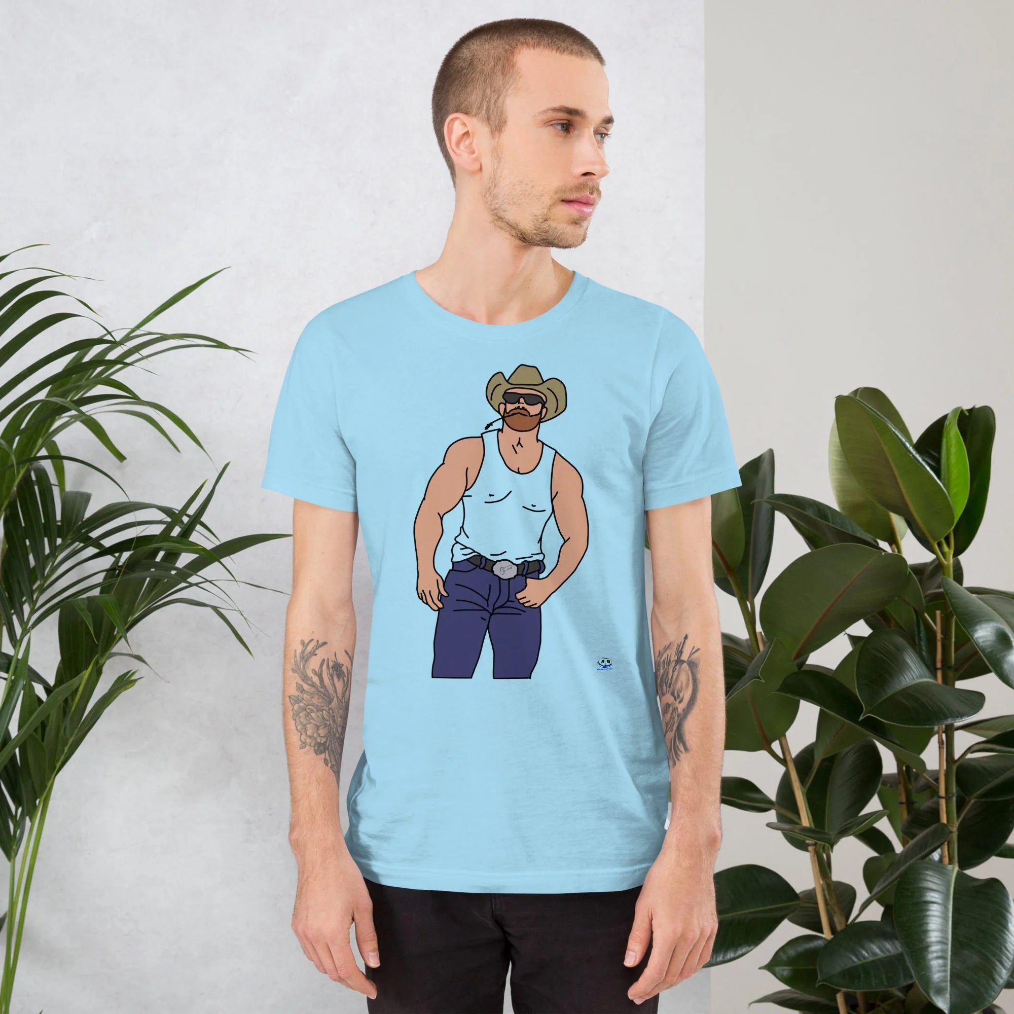 Short Sleeve Tee - Cowboy Blues