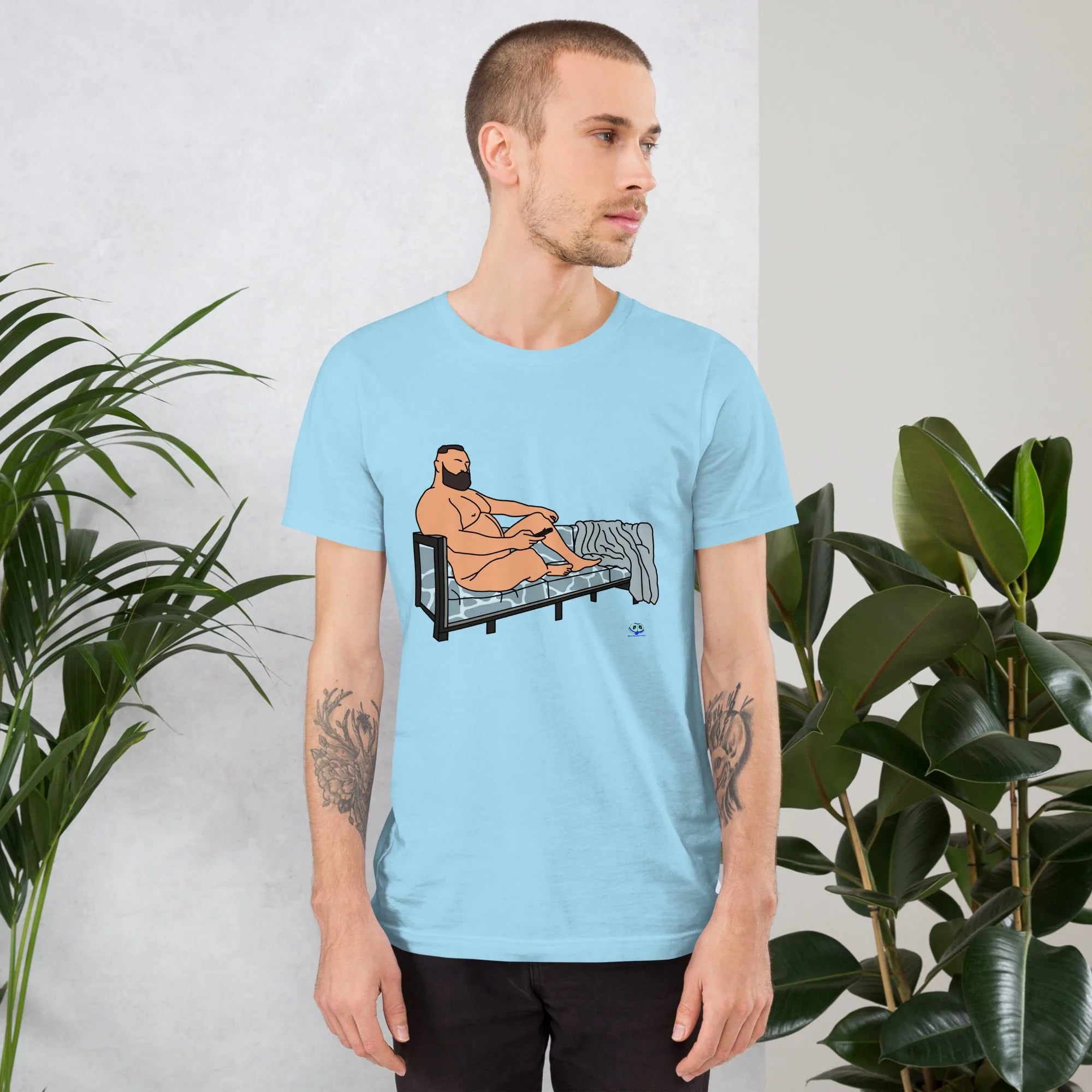 Short Sleeve Tee - Giraffe Couch