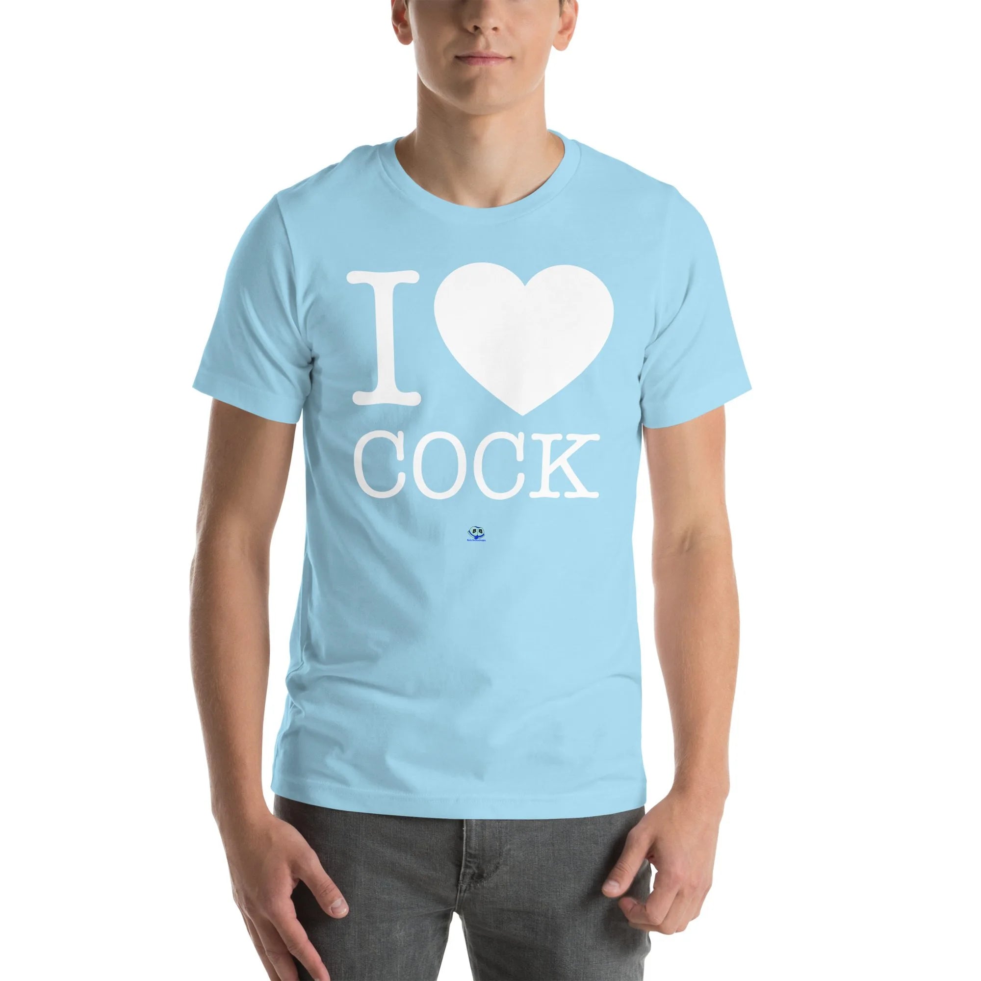 Short Sleeve Tee - I Heart Cock