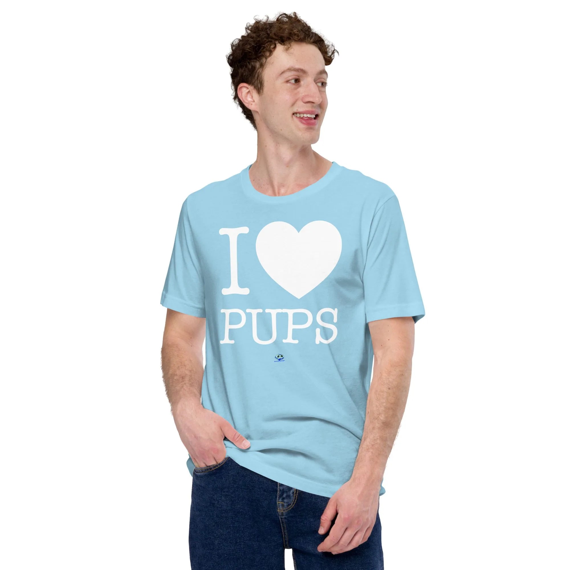 Short Sleeve Tee - I Heart Pups