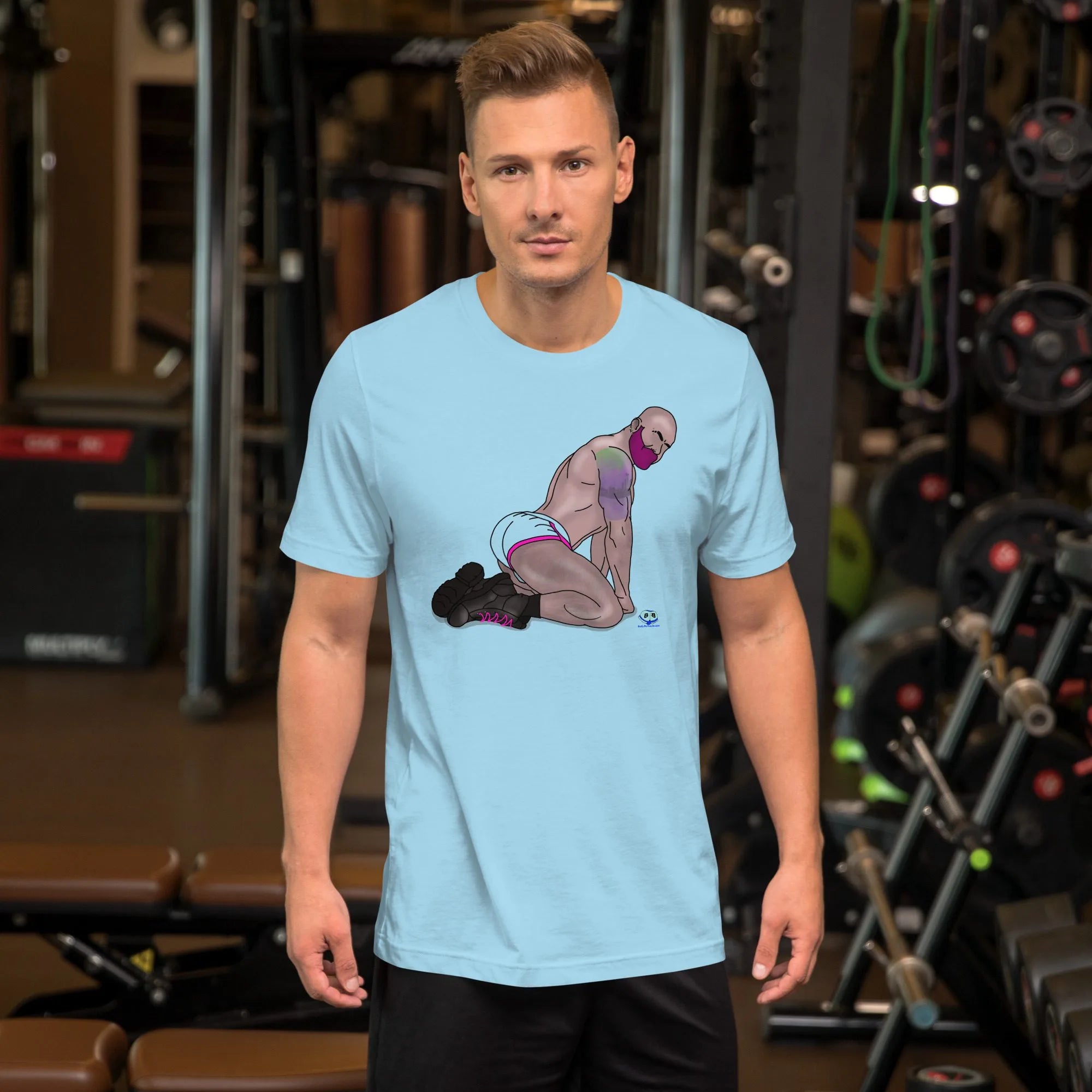 Short Sleeve Tee - Pink and Pierced