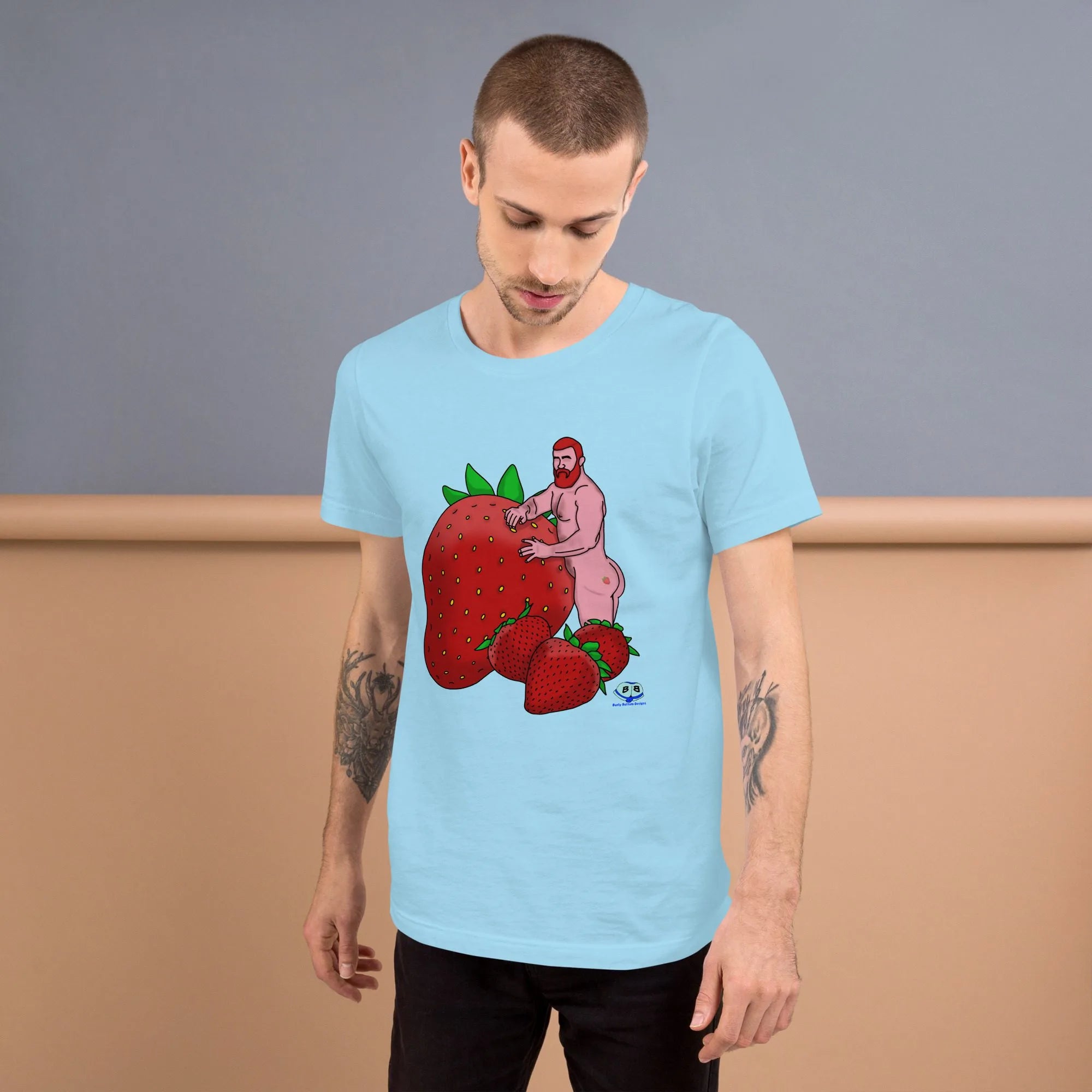 Short Sleeve Tee - Red and Wild