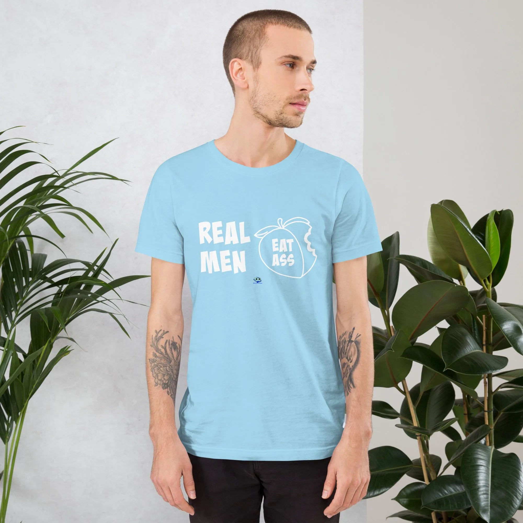Short Sleeve Tee - Real Men Eat Ass