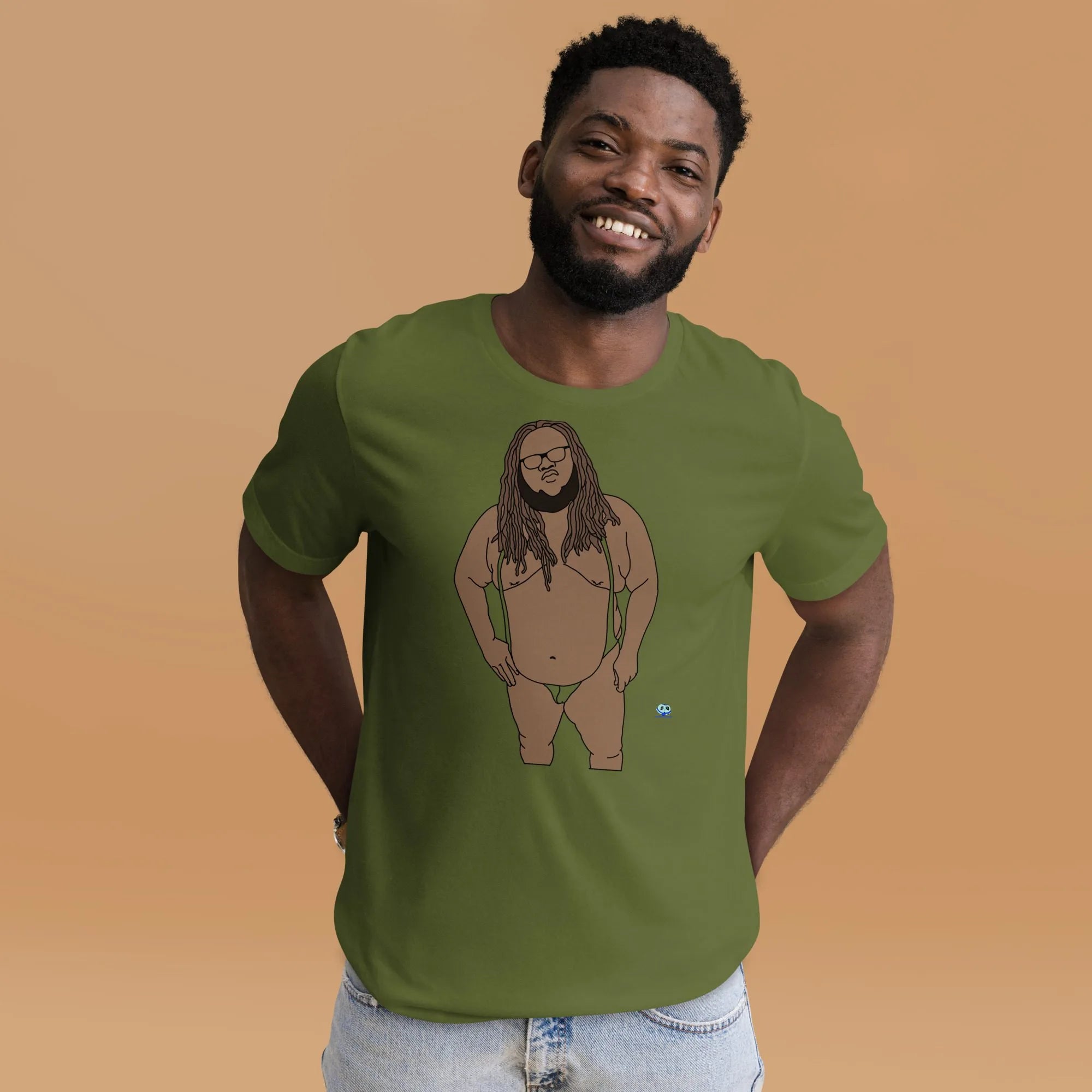 Short Sleeve Tee - Chub with Dreadlocks
