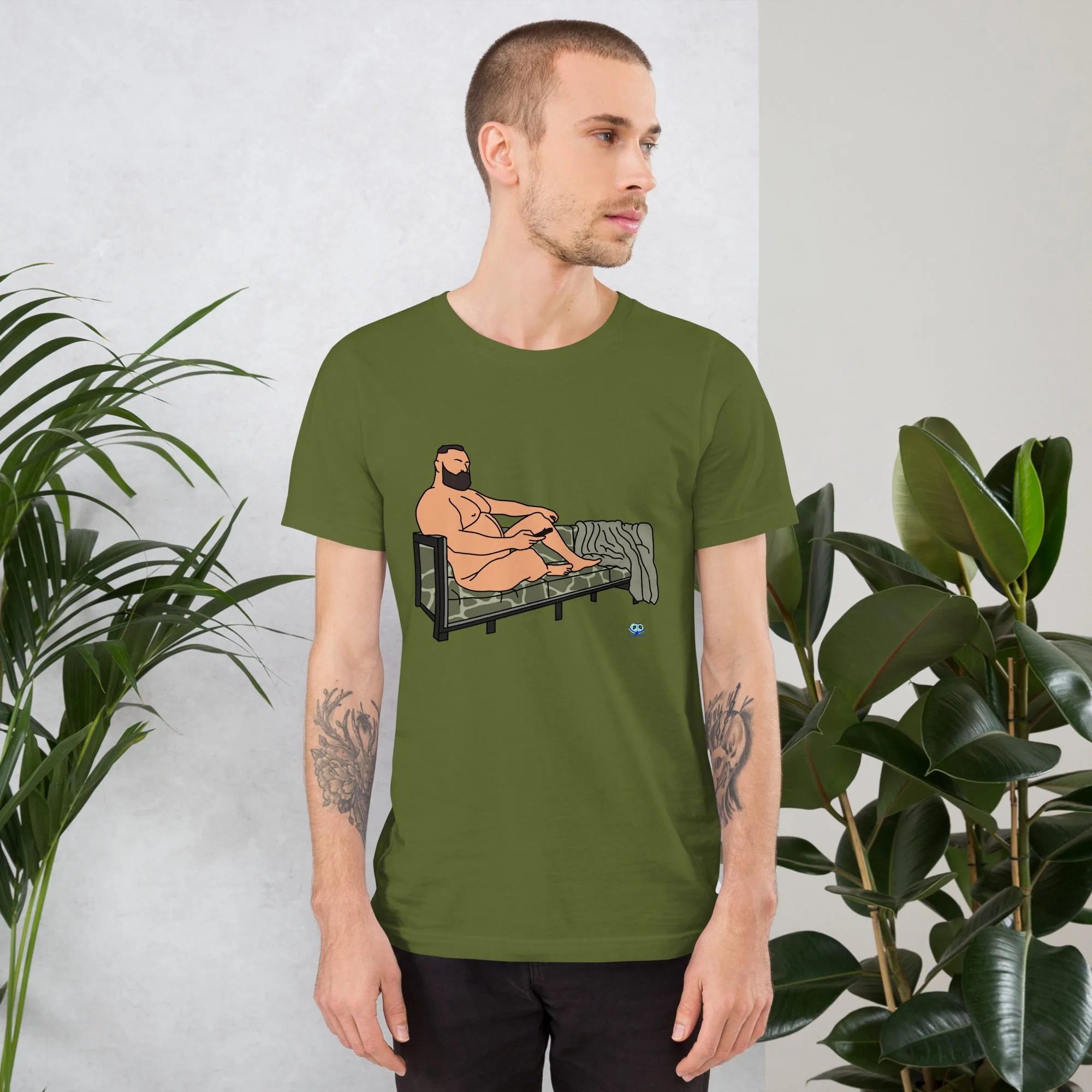 Short Sleeve Tee - Giraffe Couch