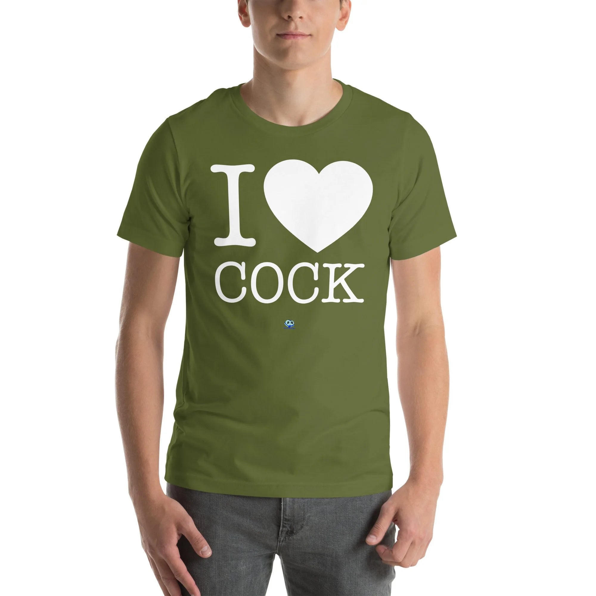 Short Sleeve Tee - I Heart Cock