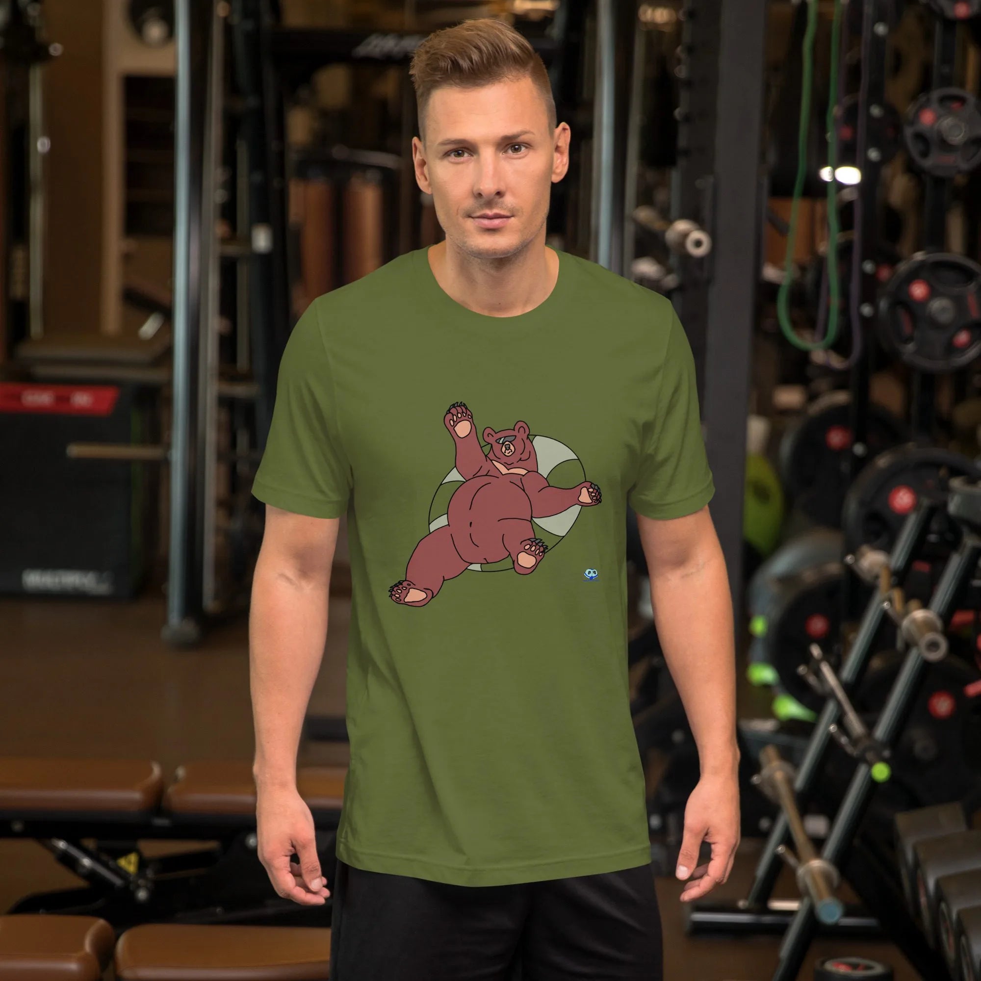 Short Sleeve Tee - Inner Tube Bear