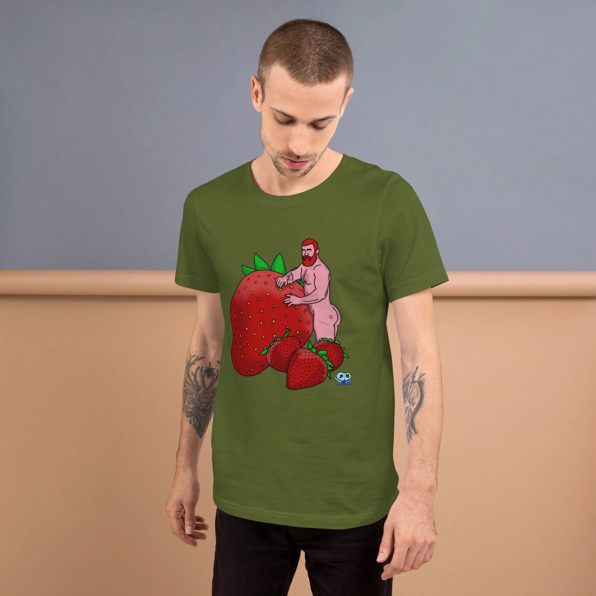 Short Sleeve Tee - Red and Wild