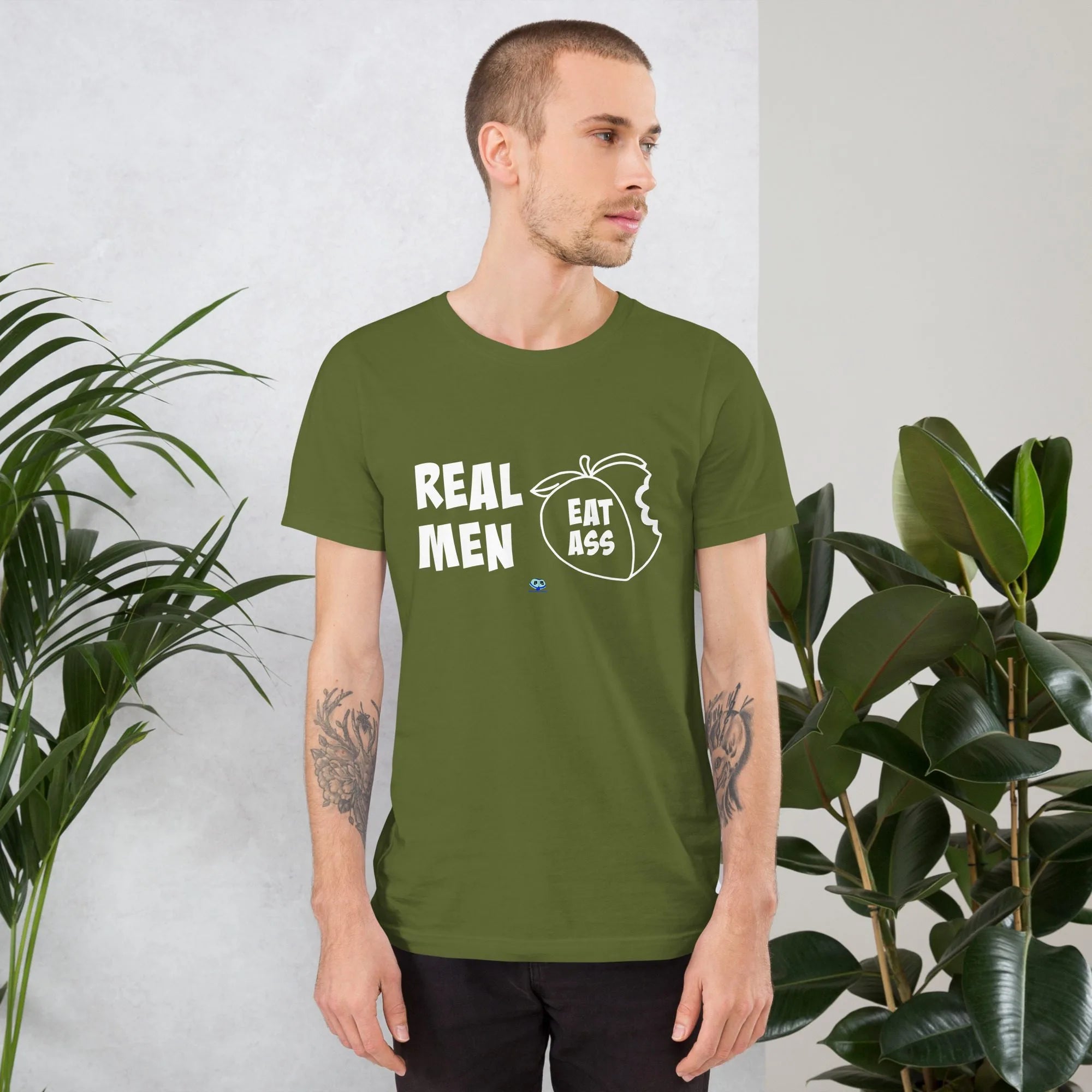 Short Sleeve Tee - Real Men Eat Ass