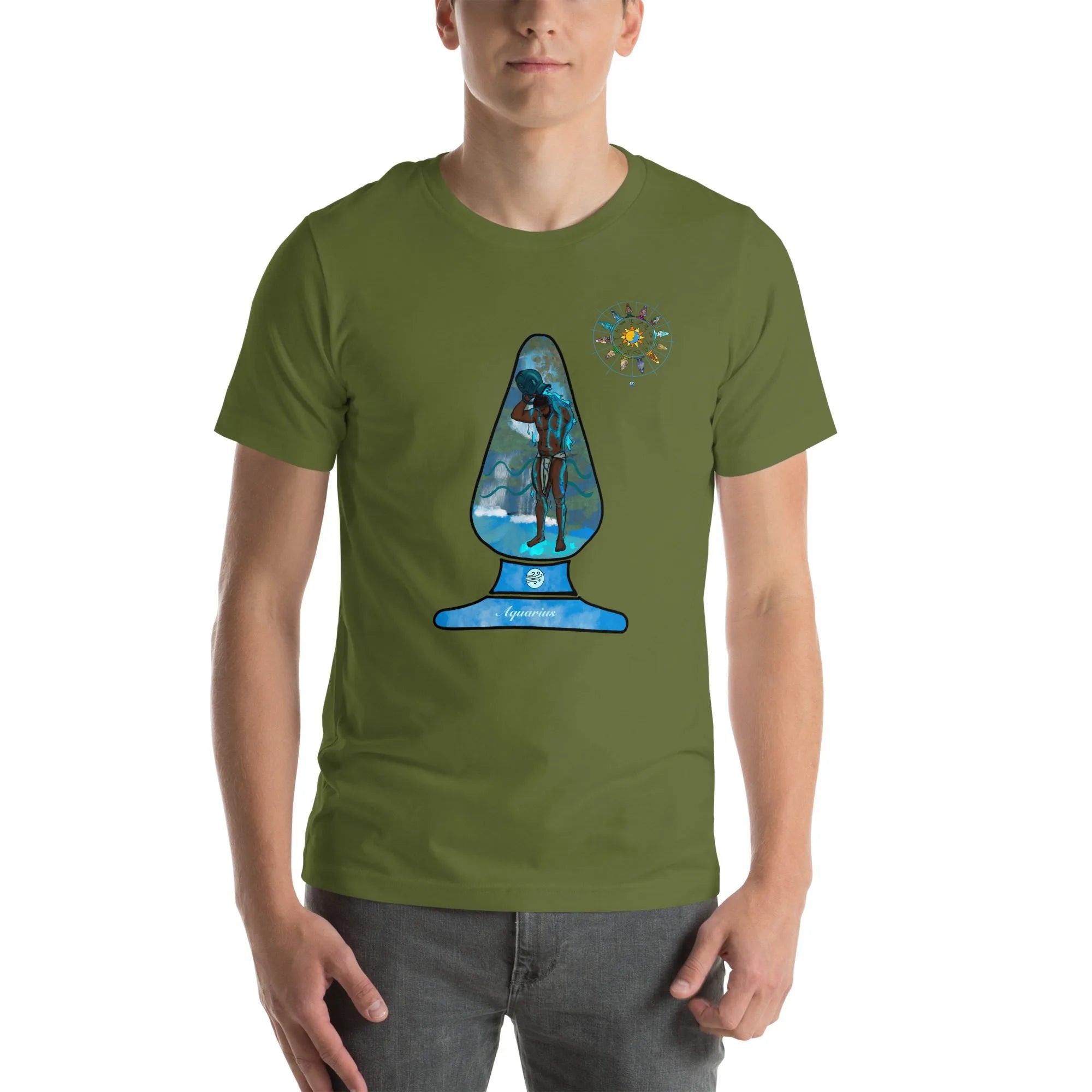 Short Sleeve Tee - Zodiac Butt Plug: Aquarius
