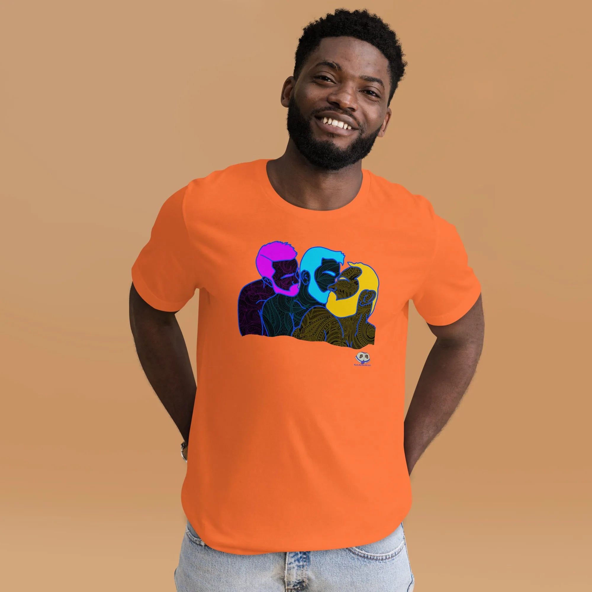 Short Sleeve Tee - Throuple Pop Art