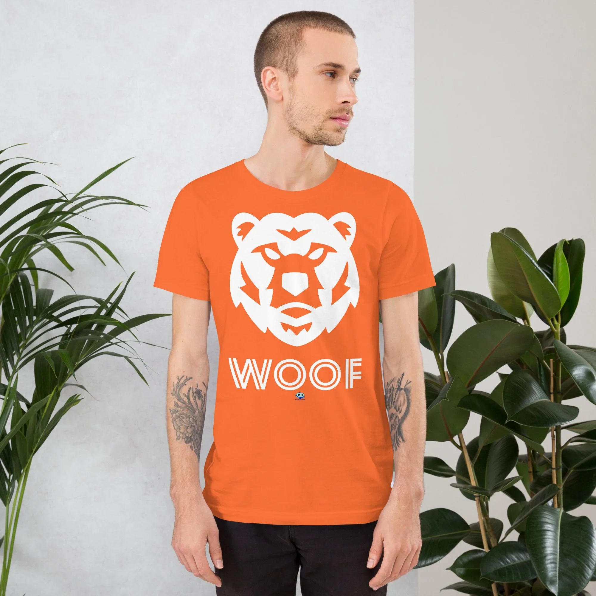 Short Sleeve Tee - Woof Geo-Bear