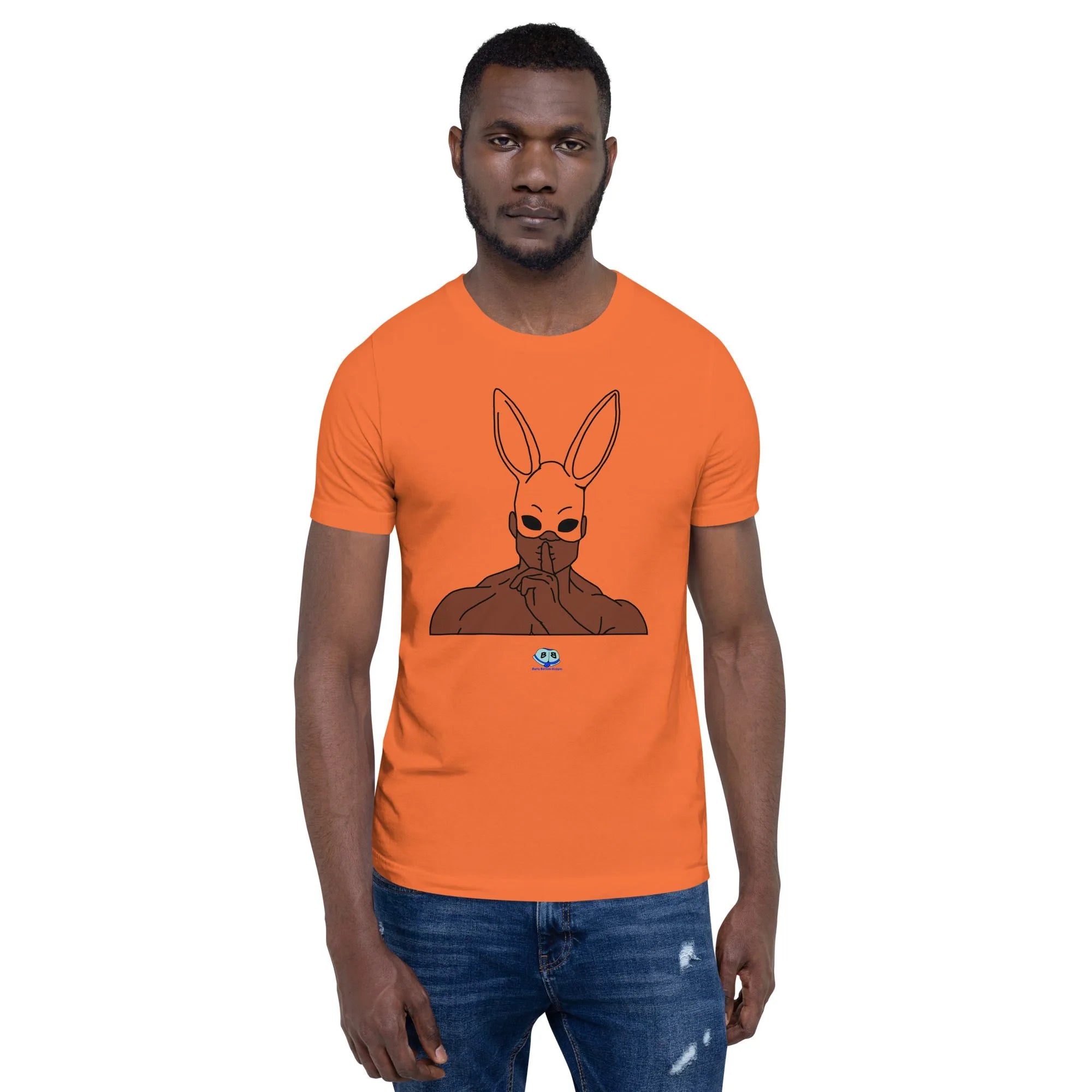 Short Sleeve Tee - Bunny Ear Mask (Easter)