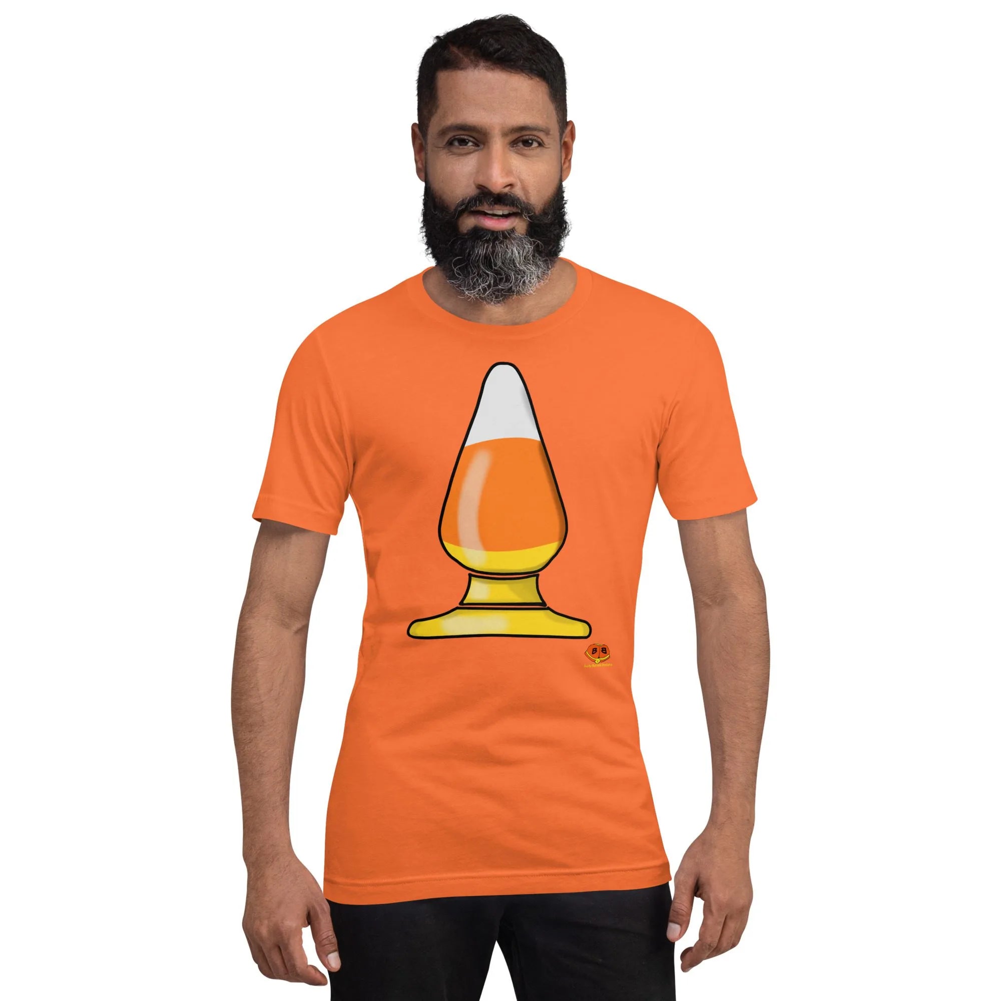 Short Sleeve Tee - Candy Corn Butt Plug