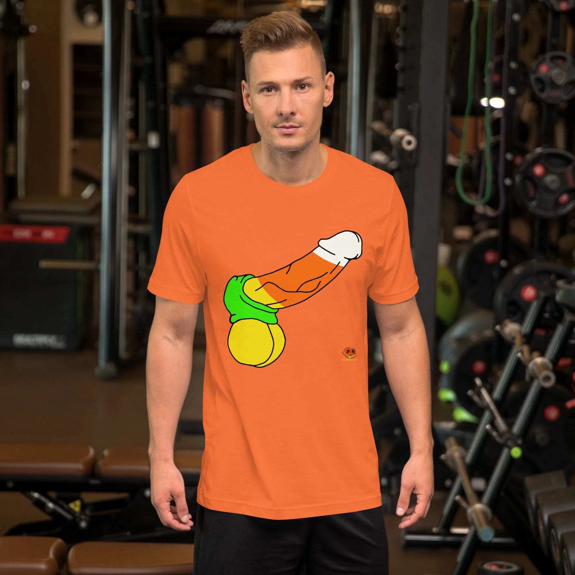 Short Sleeve Tee - Candy Corn Cock