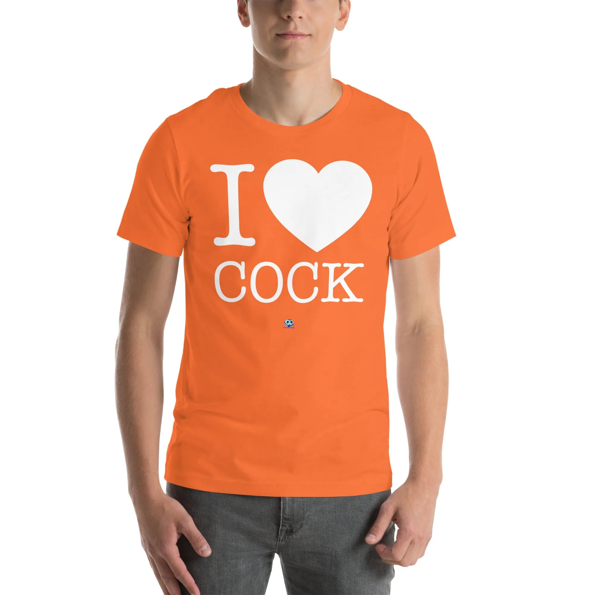 Short Sleeve Tee - I Heart Cock