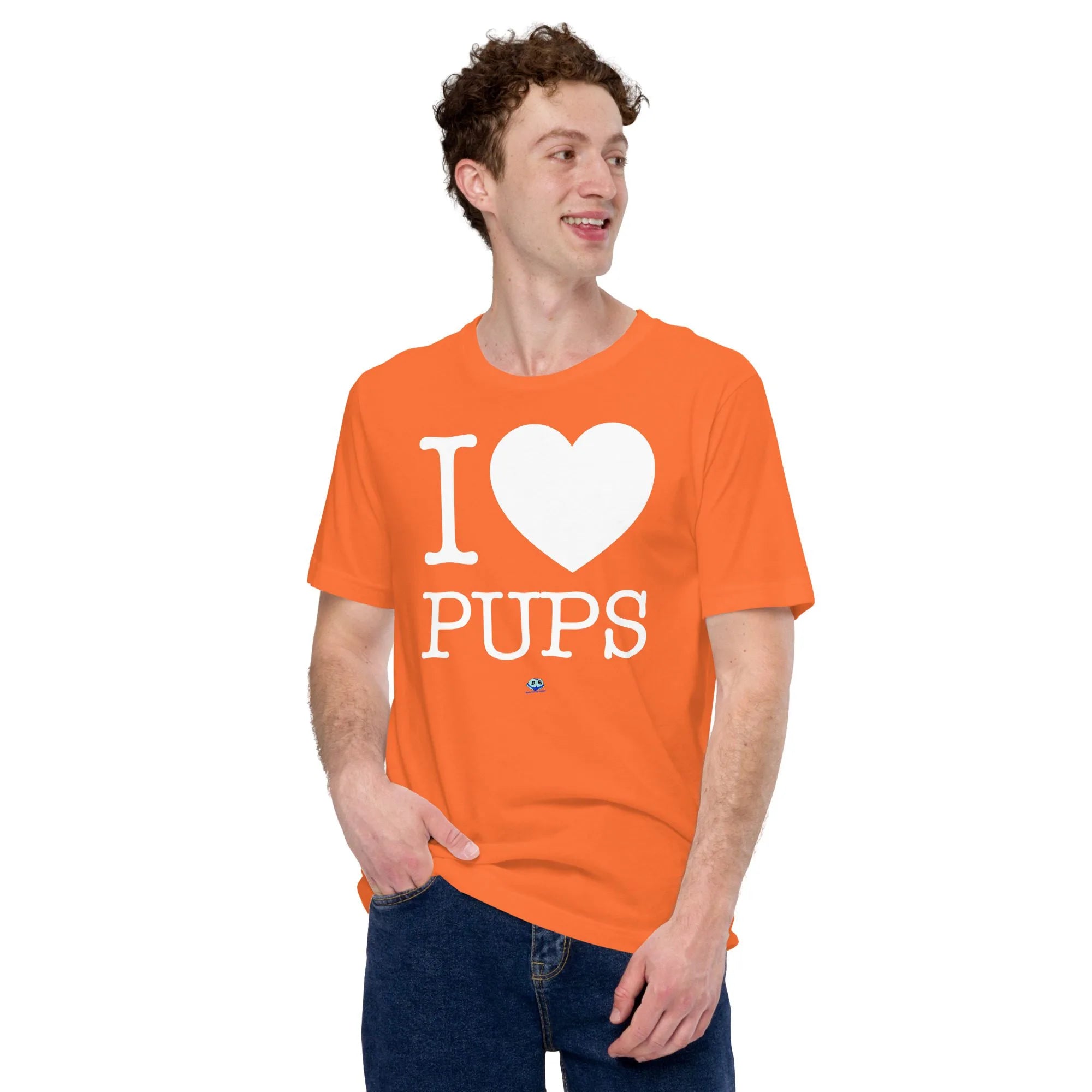 Short Sleeve Tee - I Heart Pups