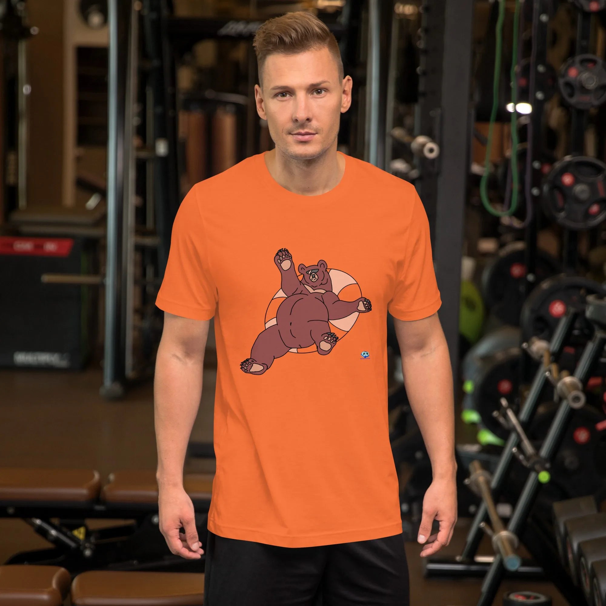 Short Sleeve Tee - Inner Tube Bear