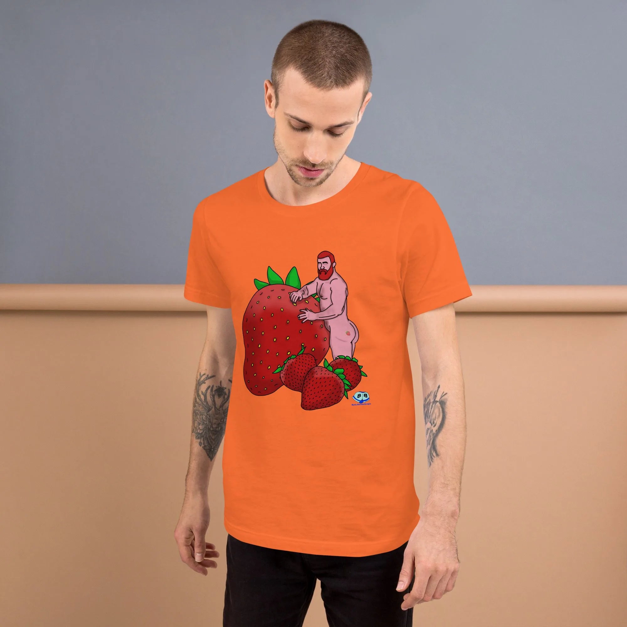 Short Sleeve Tee - Red and Wild