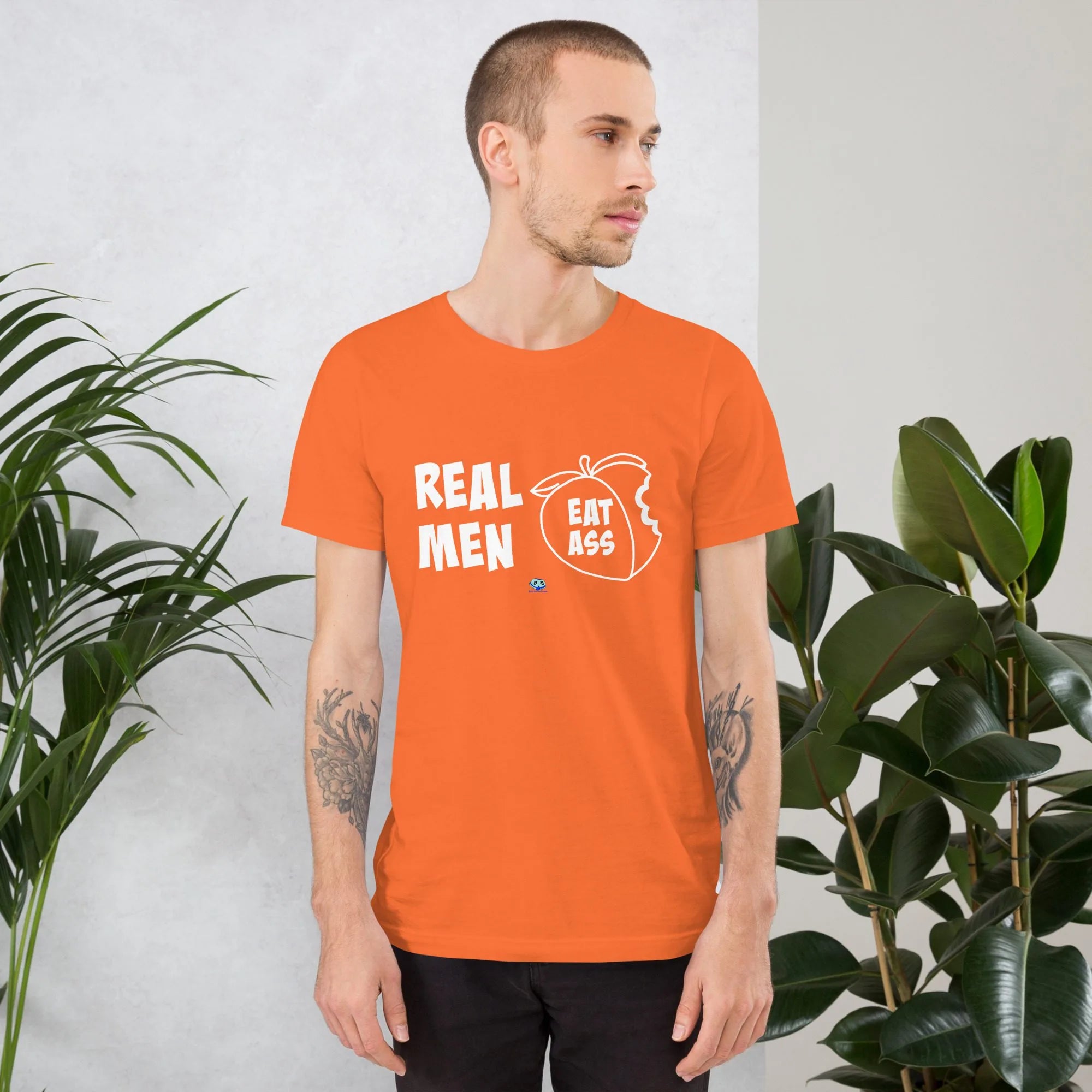 Short Sleeve Tee - Real Men Eat Ass