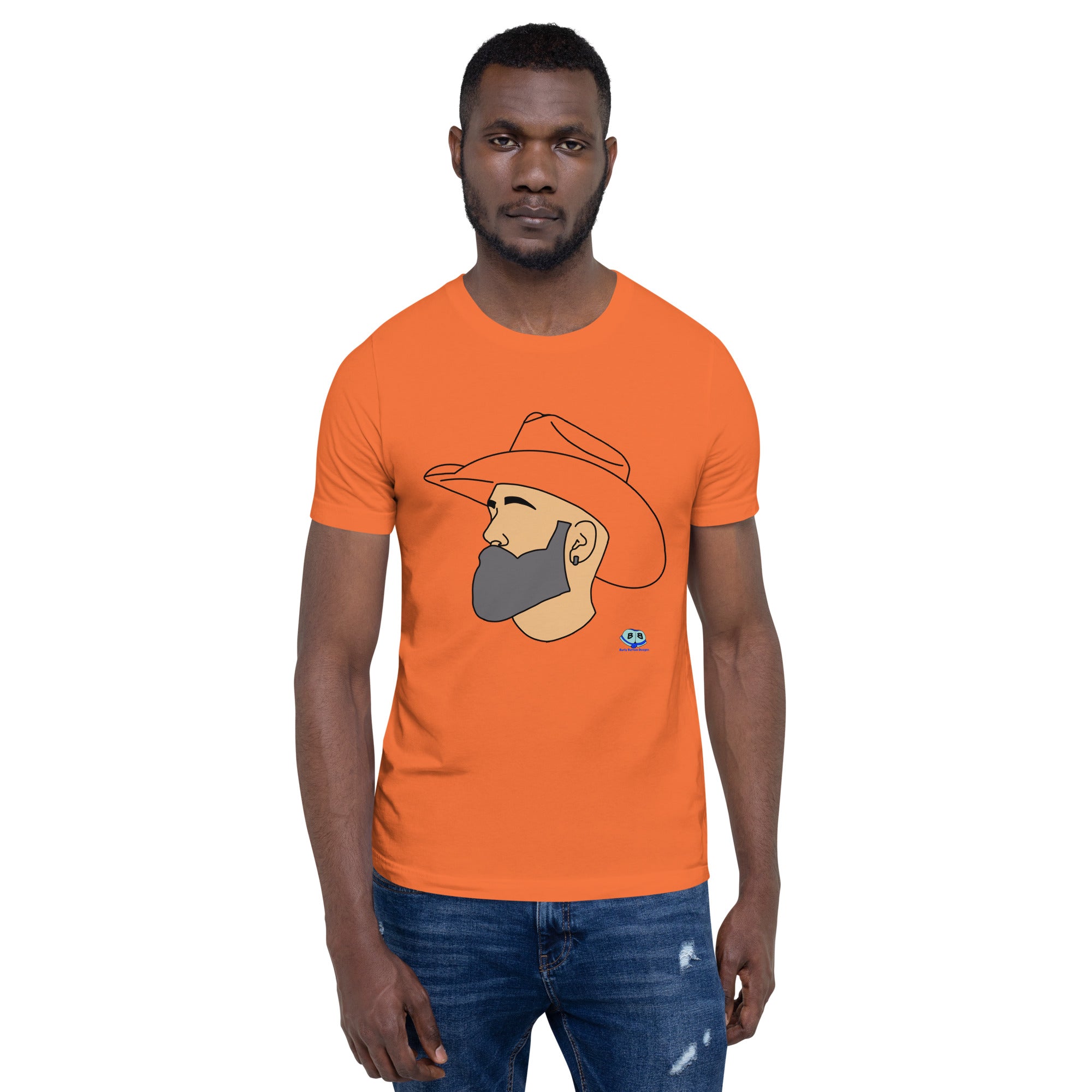 Short Sleeve Tee - Bearded Cowboy