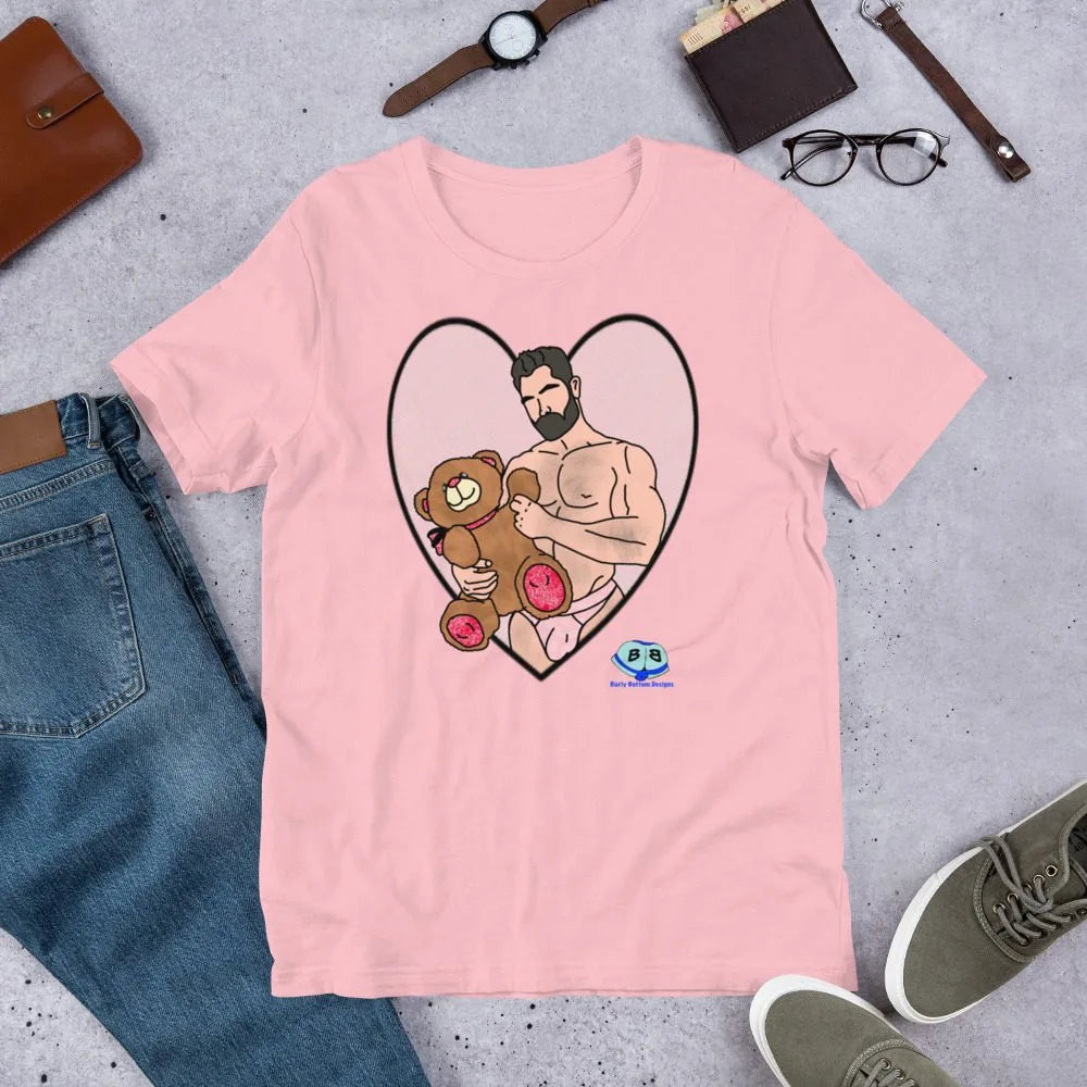 Short Sleeve Tee - Valentine Bear