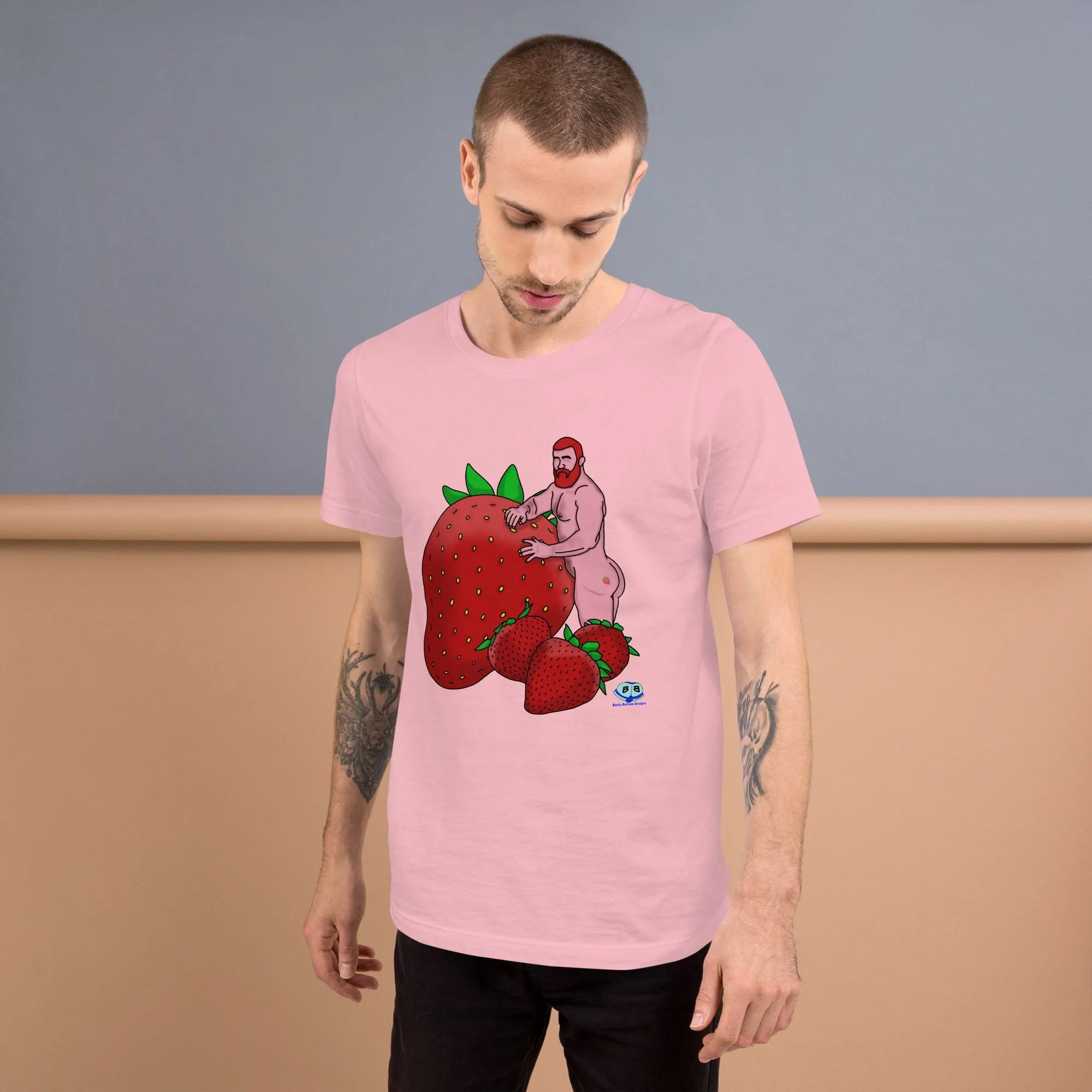 Short Sleeve Tee - Red and Wild