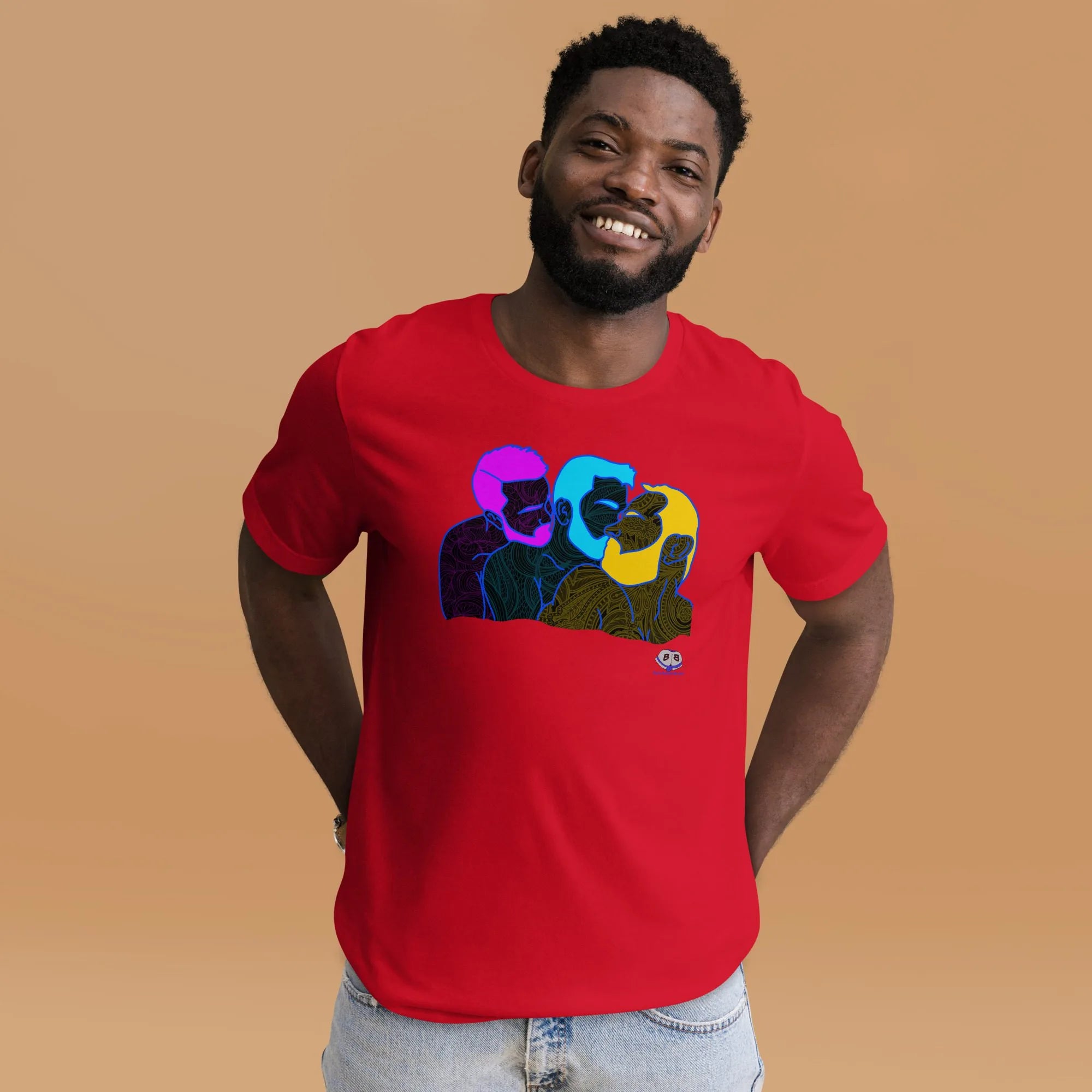 Short Sleeve Tee - Throuple Pop Art