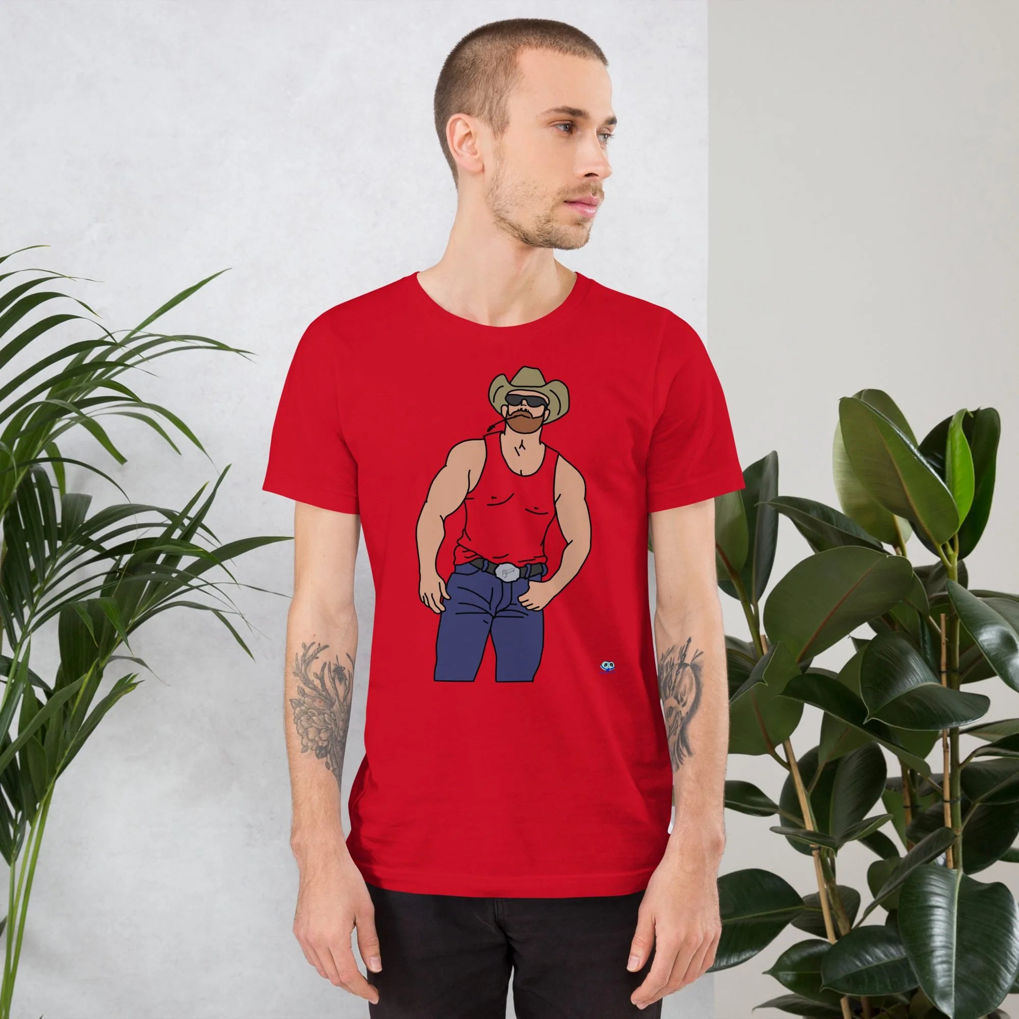 Short Sleeve Tee - Cowboy Blues
