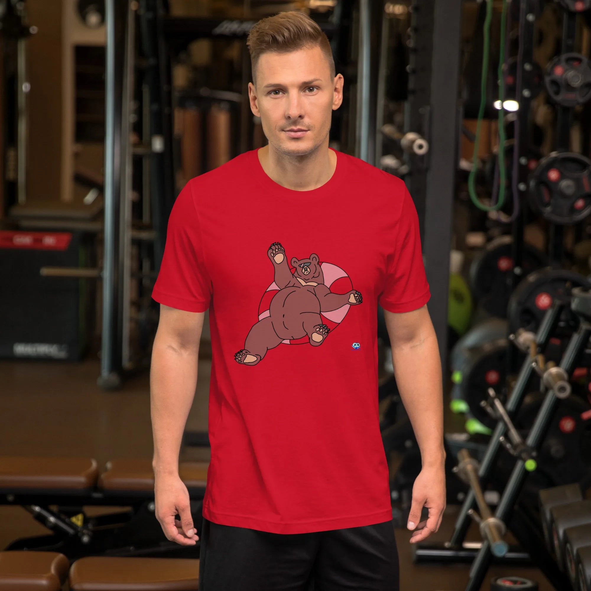Short Sleeve Tee - Inner Tube Bear