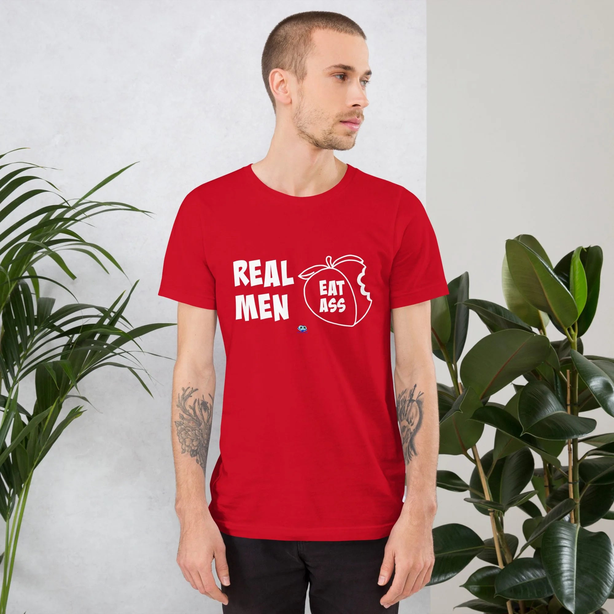 Short Sleeve Tee - Real Men Eat Ass