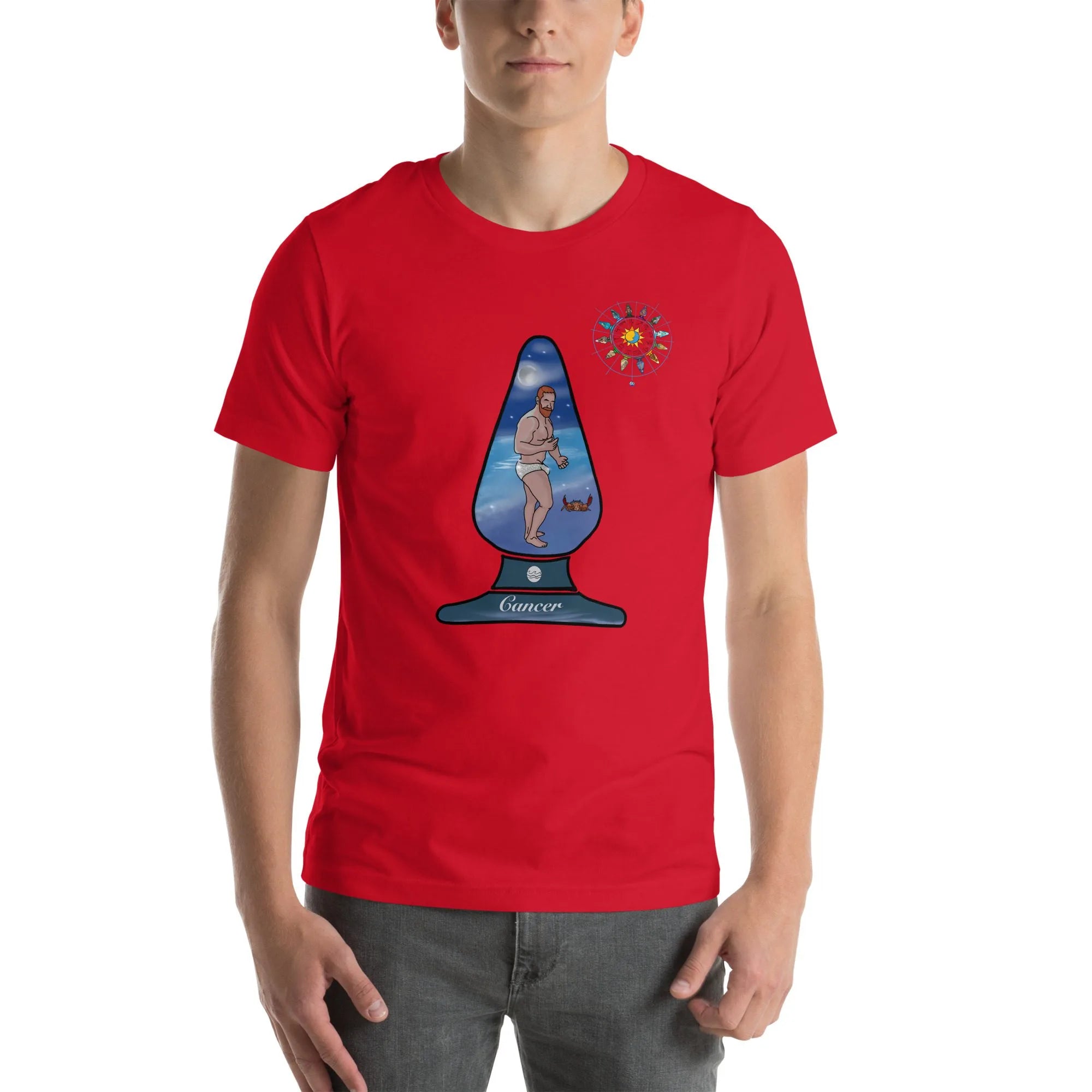 Short Sleeve Tee - Zodiac Butt Plug: Cancer
