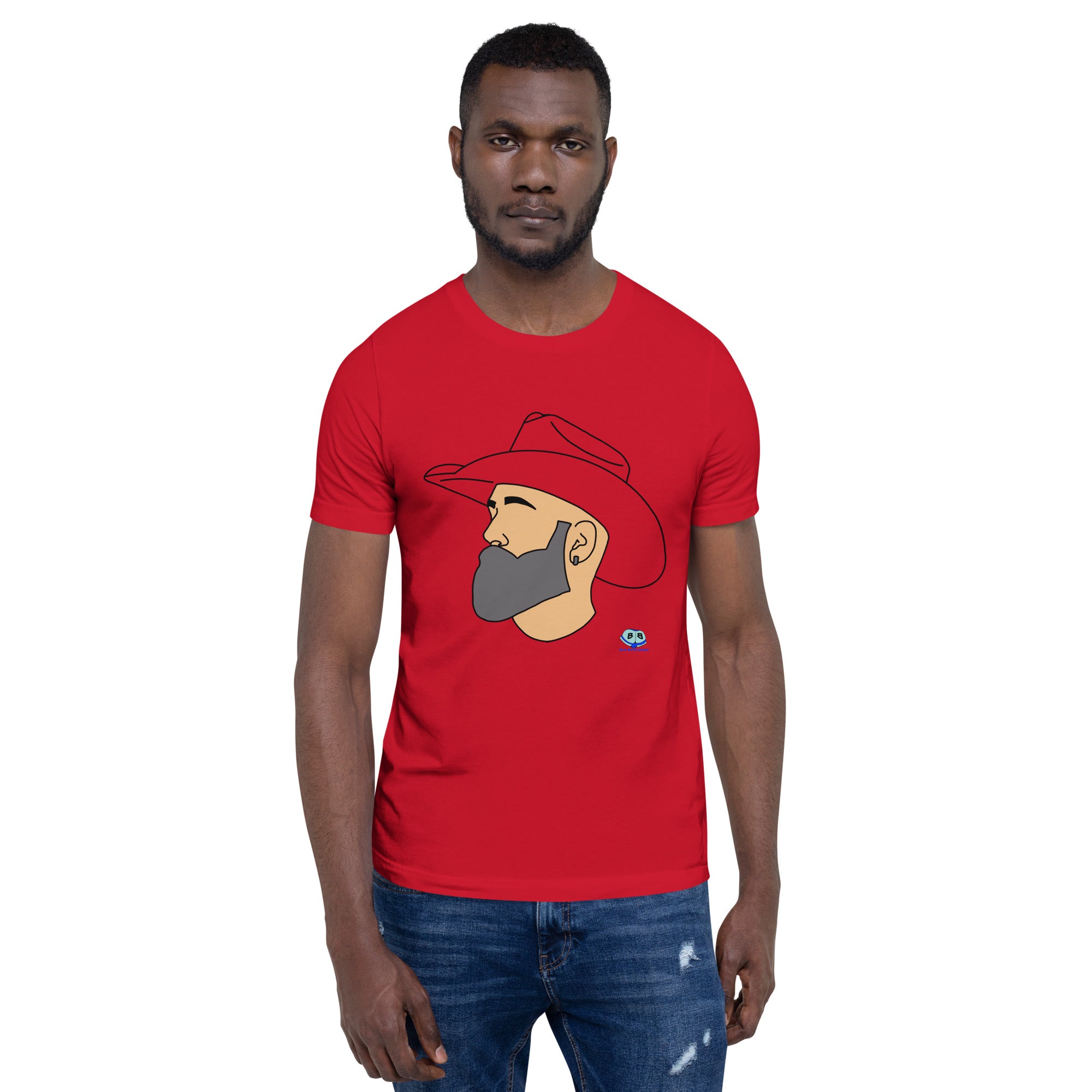 Short Sleeve Tee - Bearded Cowboy