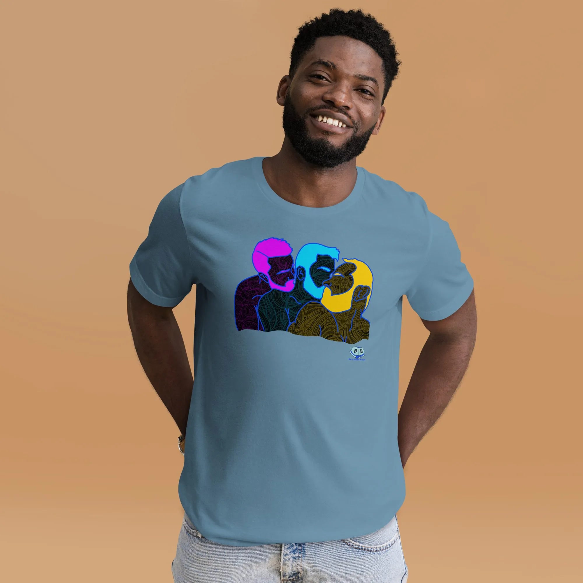 Short Sleeve Tee - Throuple Pop Art
