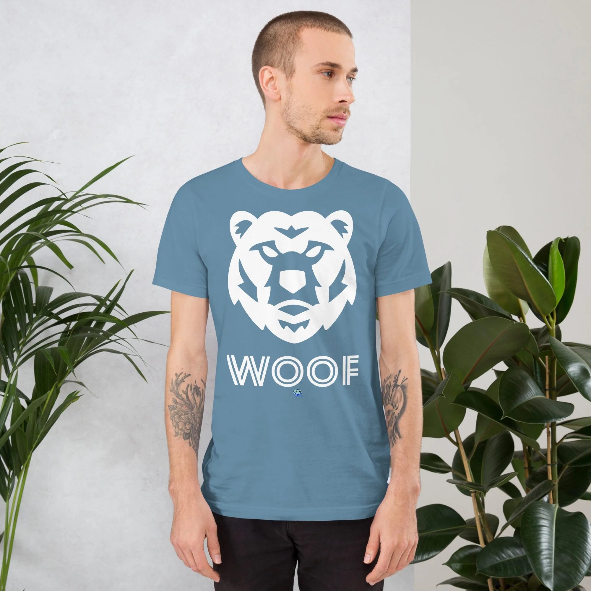 Short Sleeve Tee - Woof Geo-Bear