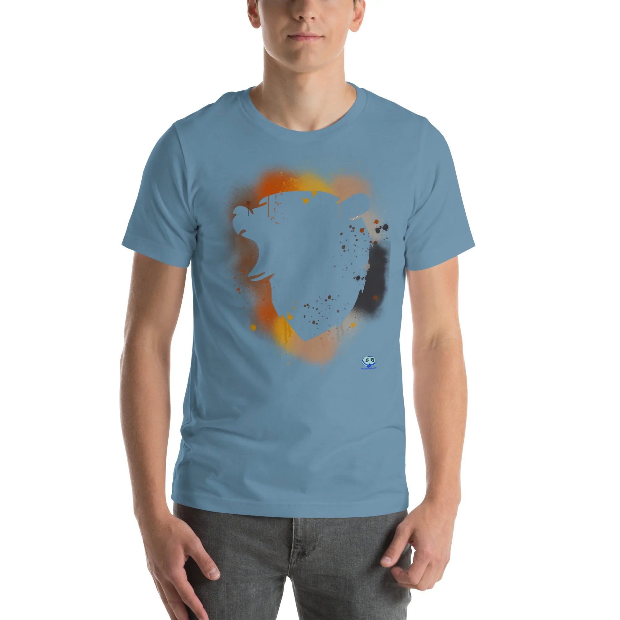 Short Sleeve Tee - Bear Paint
