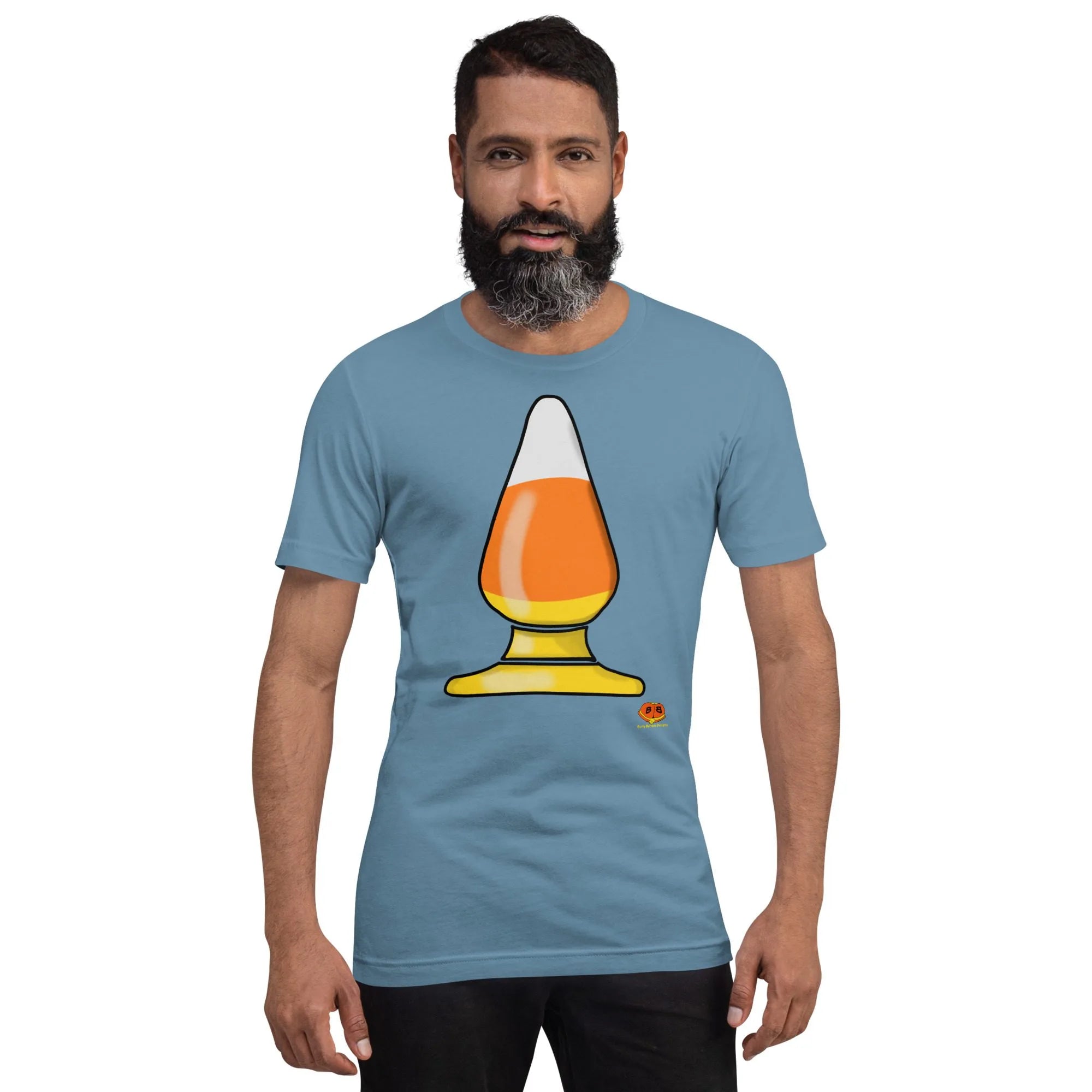 Short Sleeve Tee - Candy Corn Butt Plug
