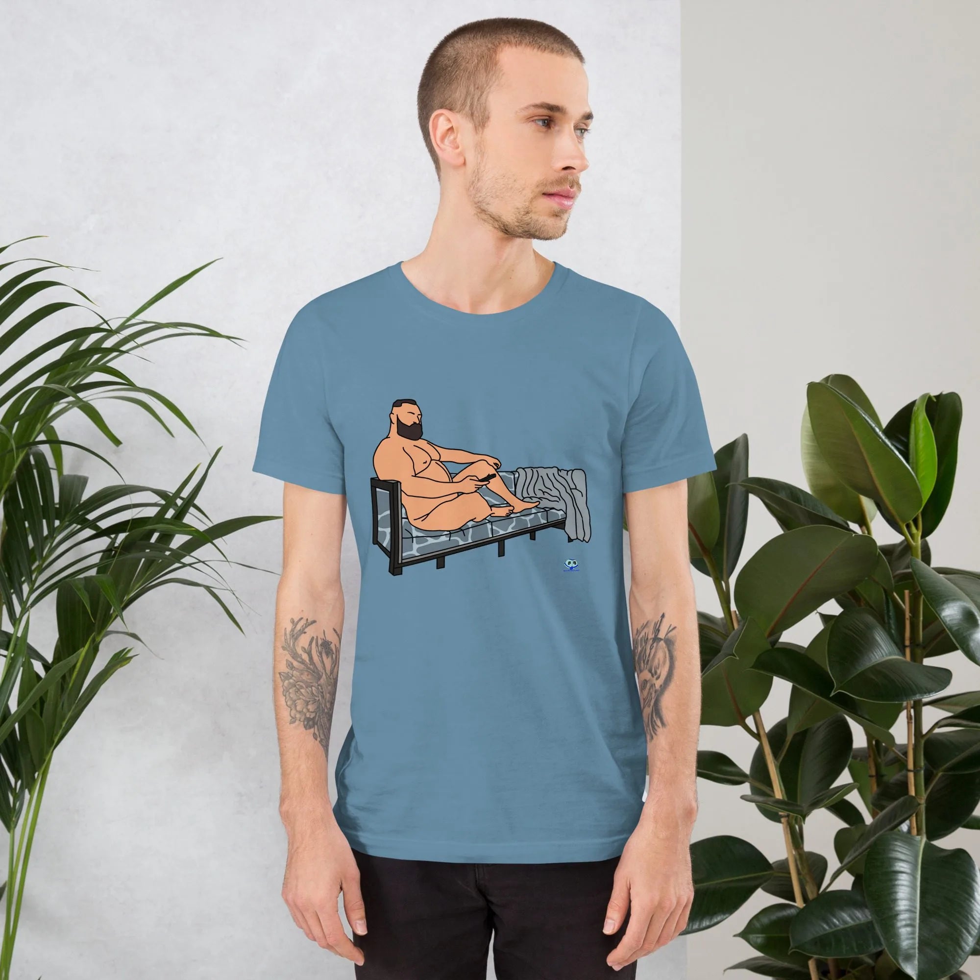 Short Sleeve Tee - Giraffe Couch