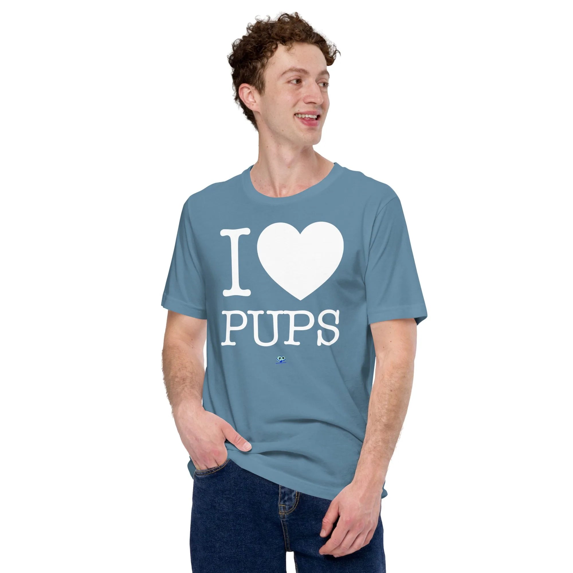 Short Sleeve Tee - I Heart Pups