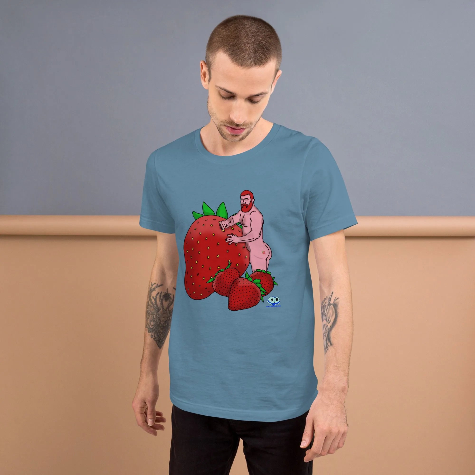 Short Sleeve Tee - Red and Wild