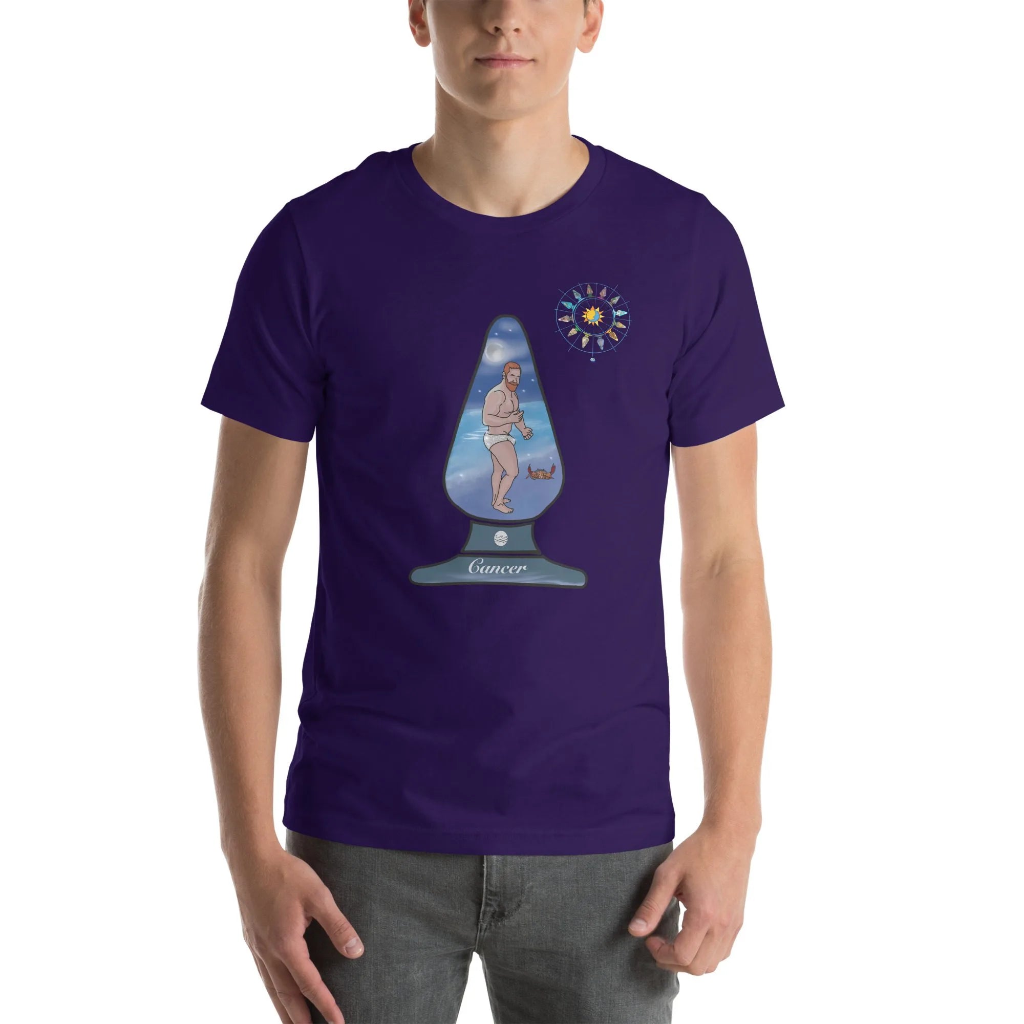 Short Sleeve Tee - Zodiac Butt Plug: Cancer