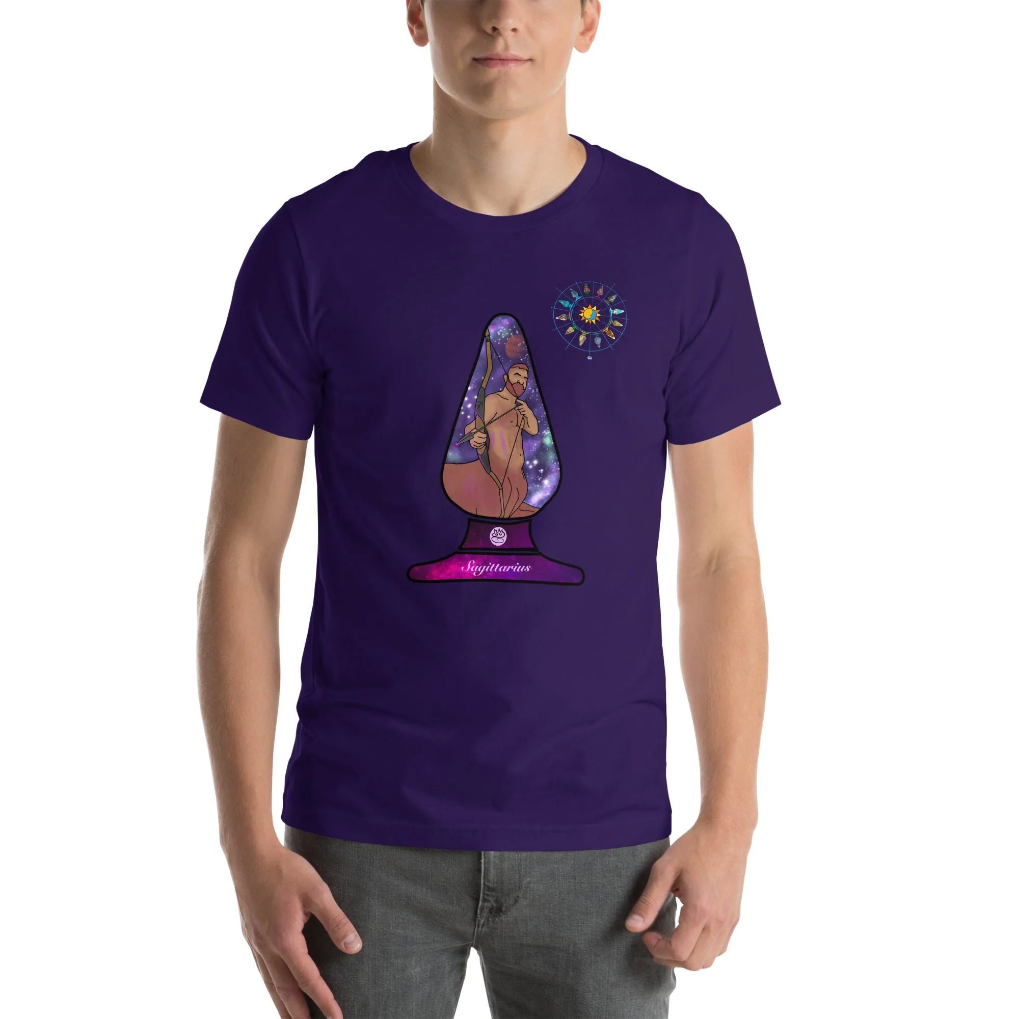 Short Sleeve Tee - Zodiac Butt Plug: Sagittarius