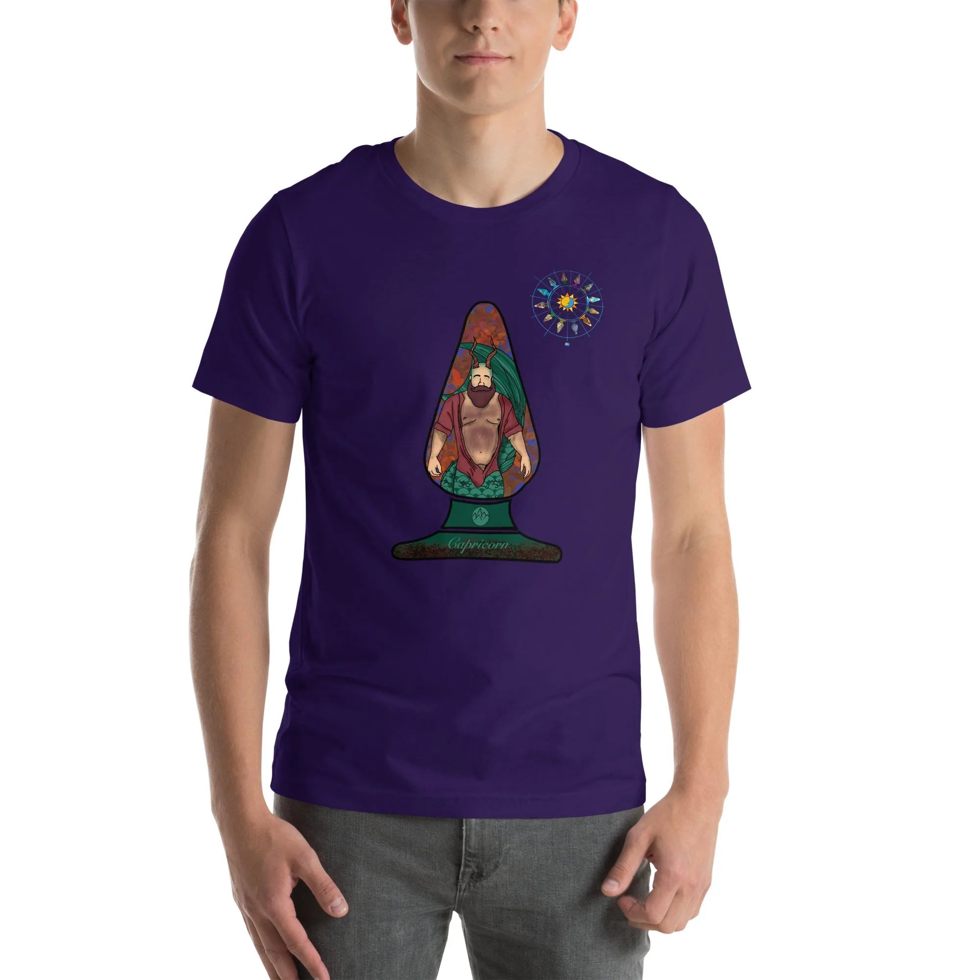 Short Sleeve Tee - Zodiac Butt Plug: Capricorn