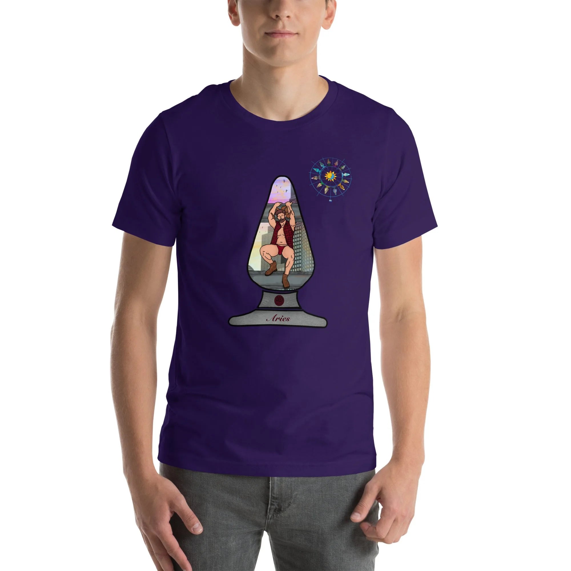 Short Sleeve Tee - Zodiac Butt Plug: Aries