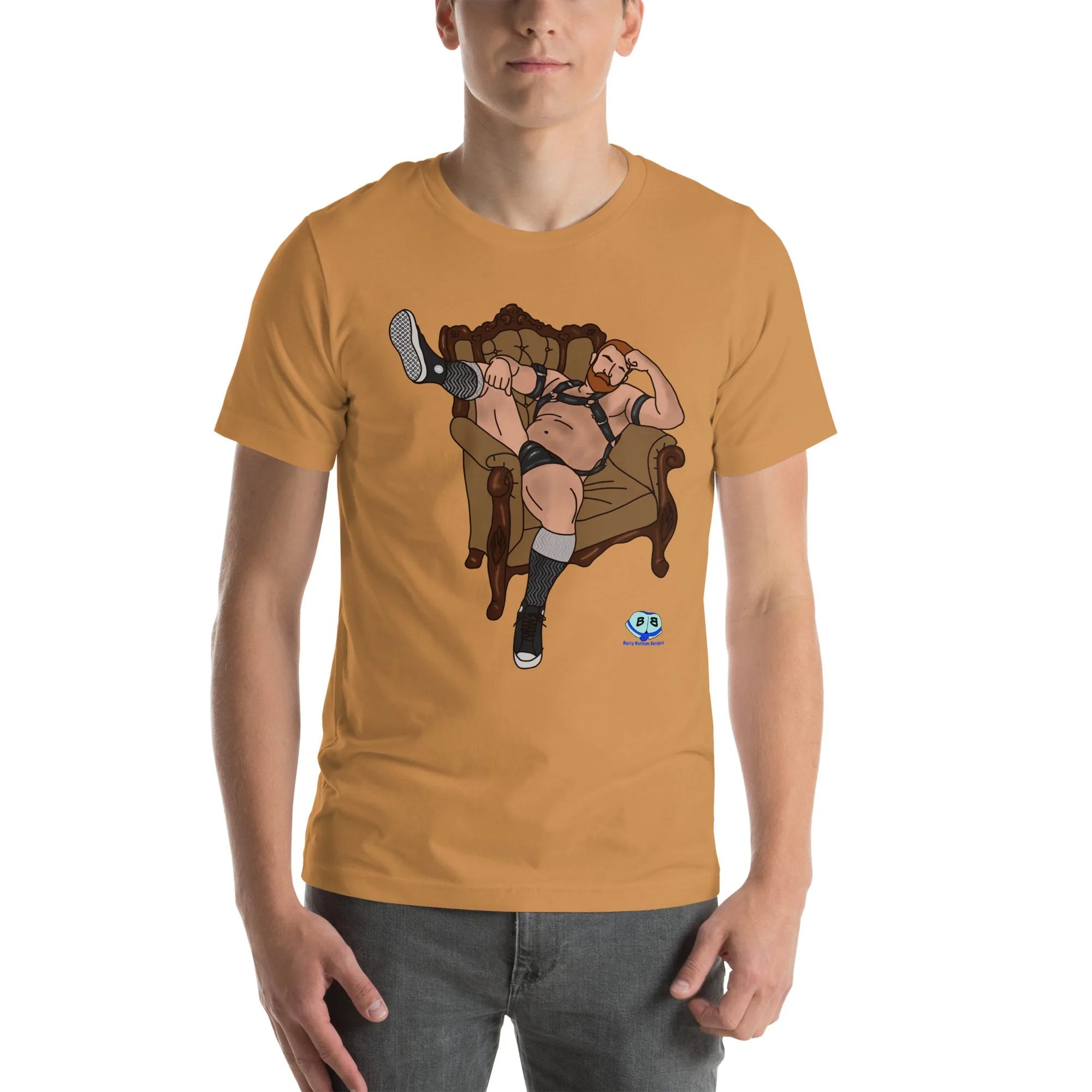 Short Sleeve Tee - Leather Chair