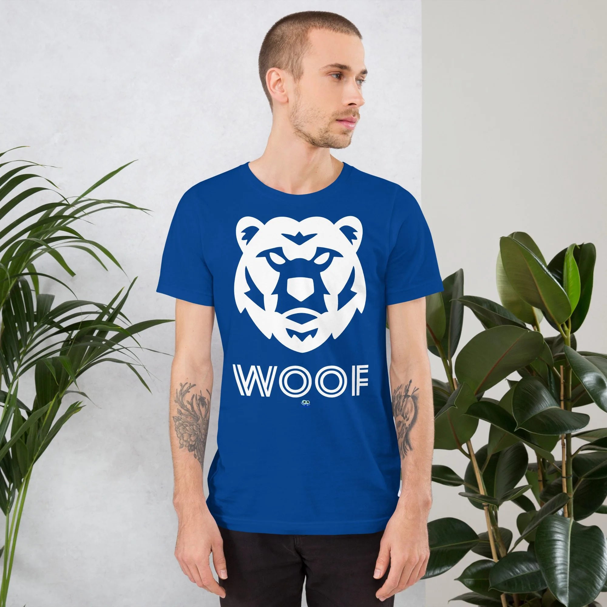 Short Sleeve Tee - Woof Geo-Bear